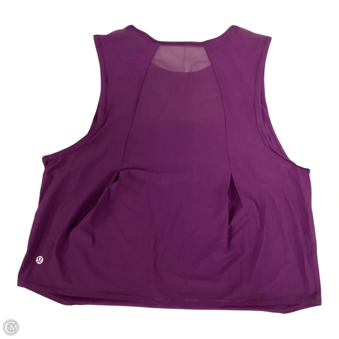 Athletic Tank Top By Lululemon In Purple, Size: 6