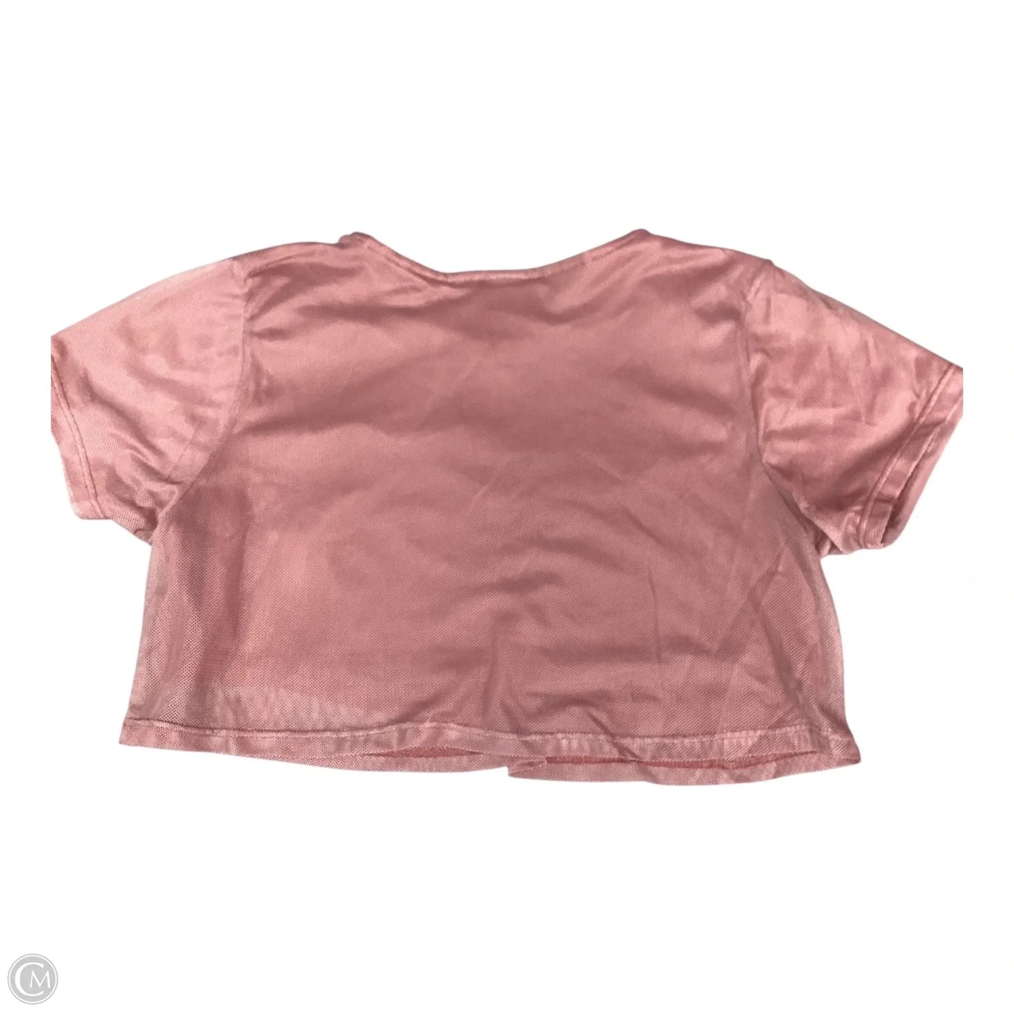 Athletic Top Short Sleeve By Nike Apparel In Red, Size: 1x