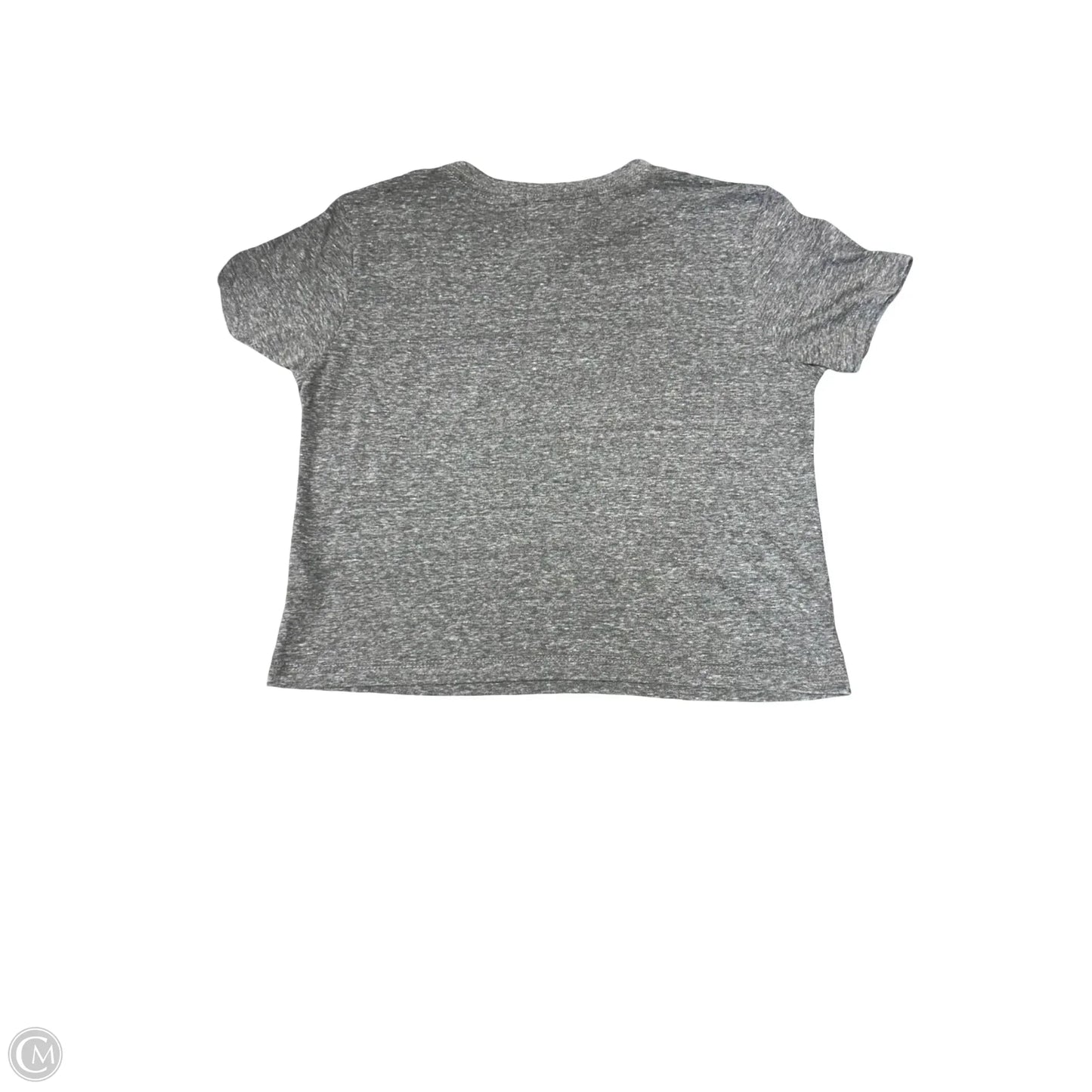Top Short Sleeve By Cmc In Grey, Size: Xs