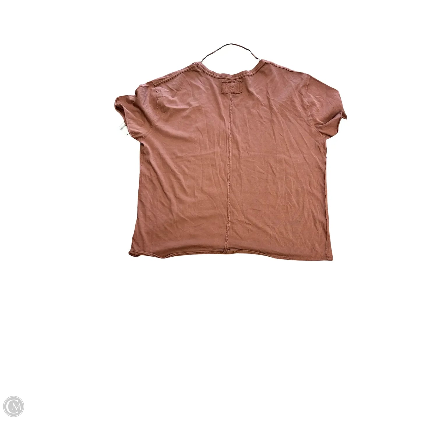 Top Short Sleeve By We The Free In Brown, Size: L