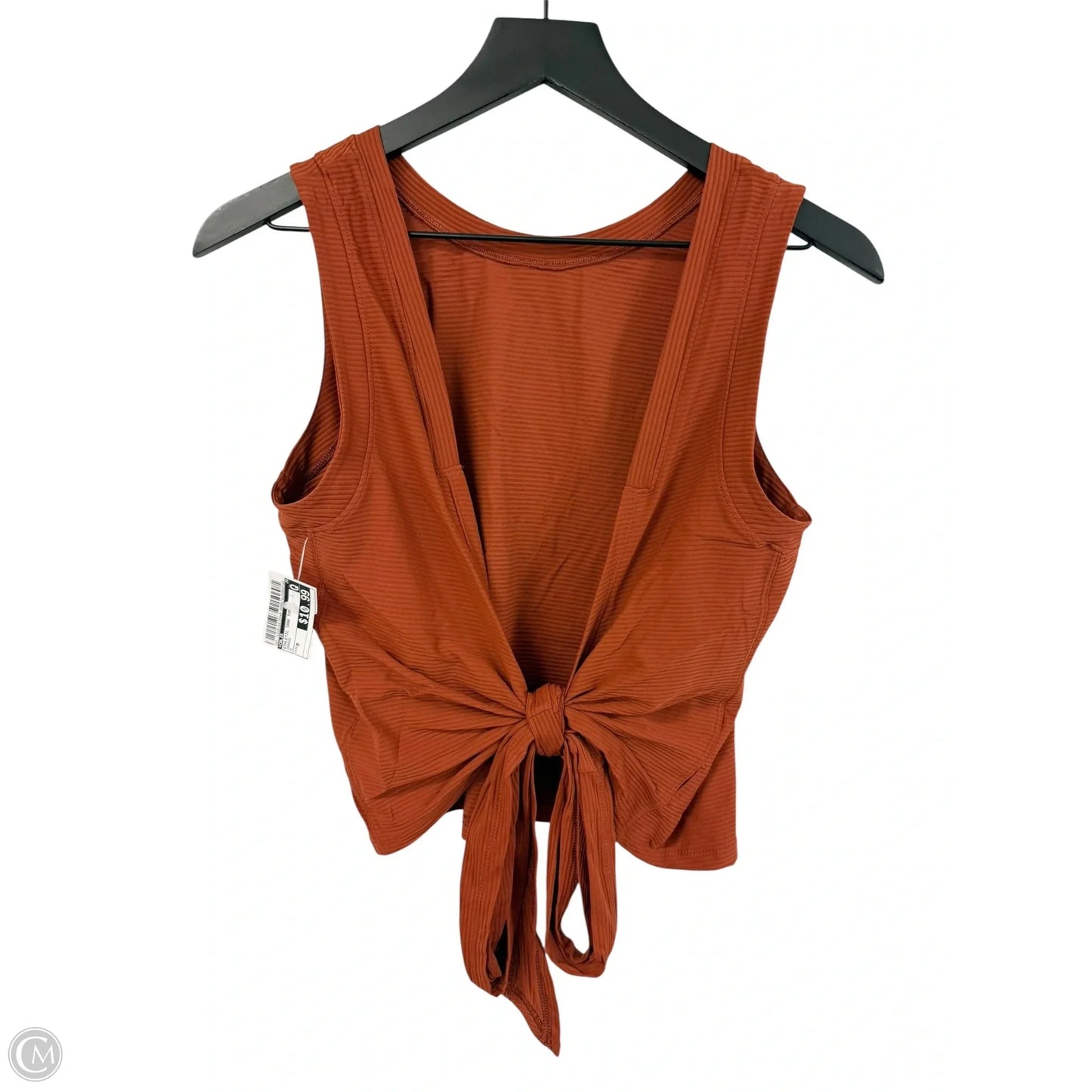 Athletic Tank Top By Calia In Orange, Size: M