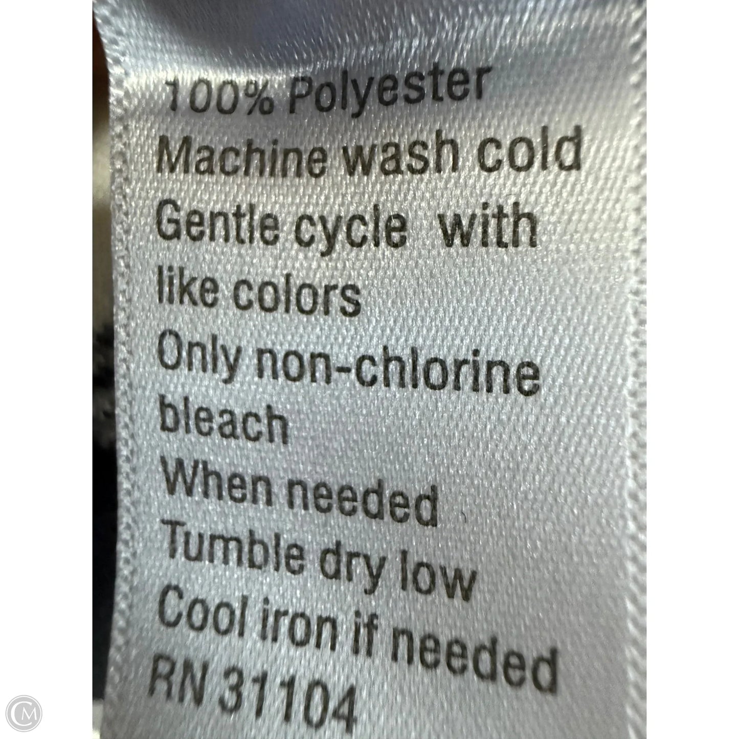 Jacket Fleece By Love Tree In Black & White, Size: 2x