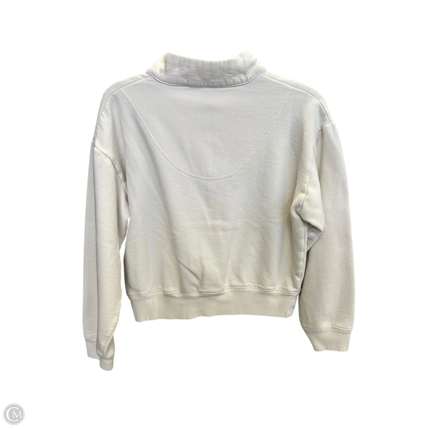 Sweatshirt Collar By A New Day In Ivory, Size: S