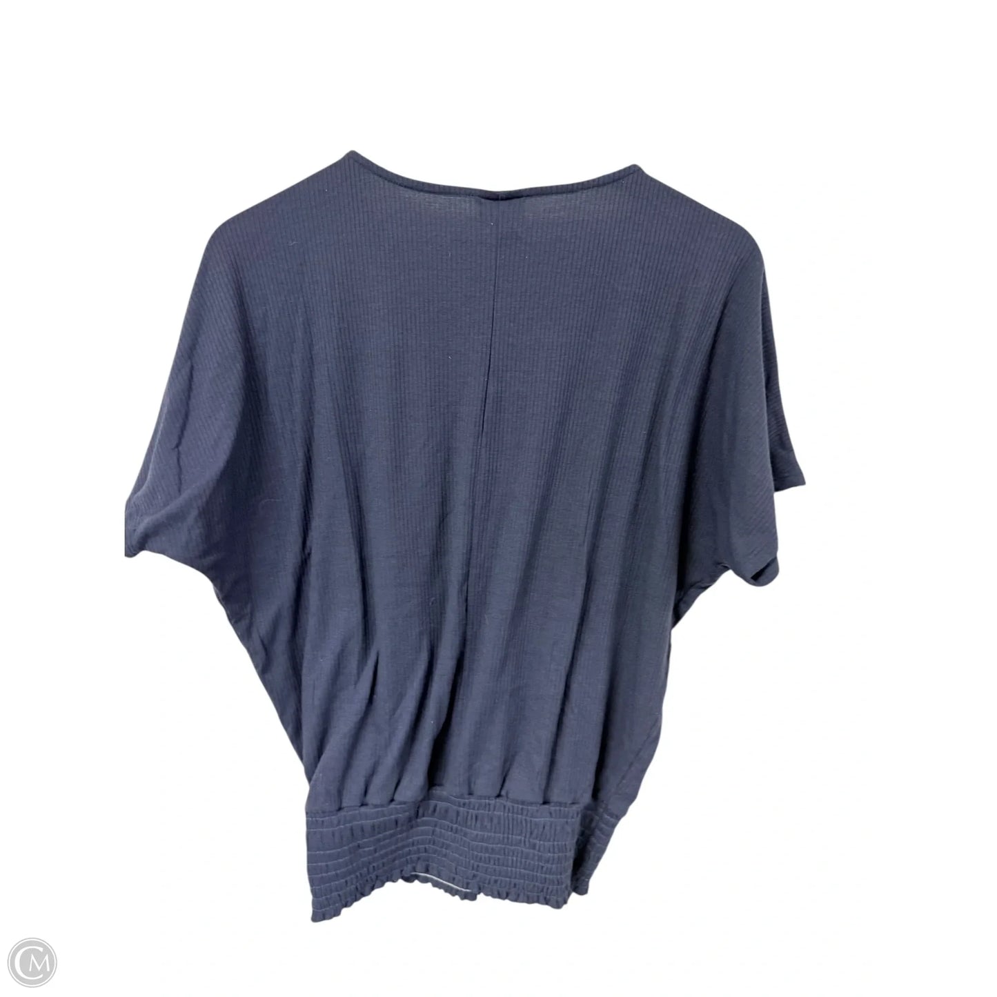 Top Short Sleeve By Daytrip In Blue, Size: M