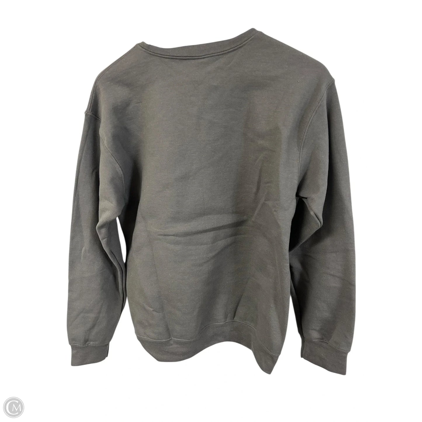 Sweatshirt Crewneck By Gildan In Grey, Size: S