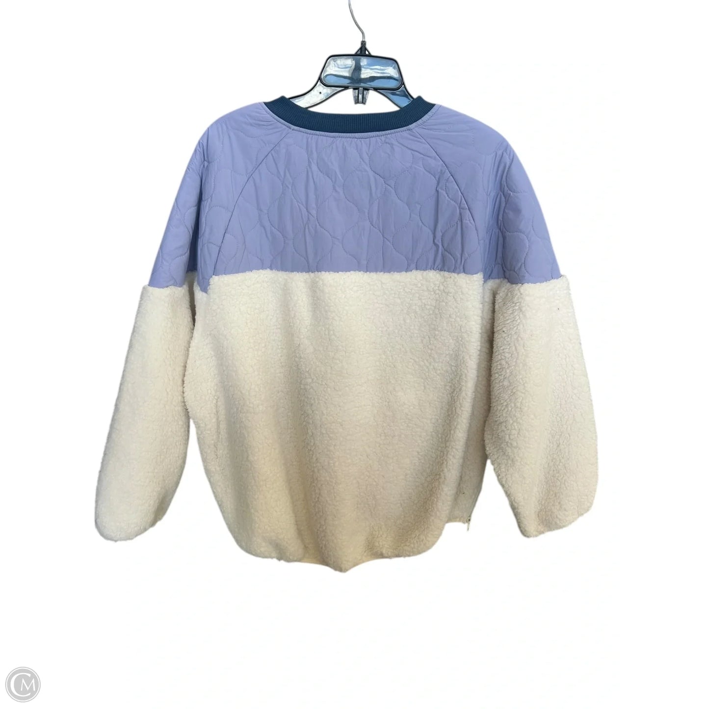 Sweatshirt Crewneck By Bohme In Blue & White, Size: Xs