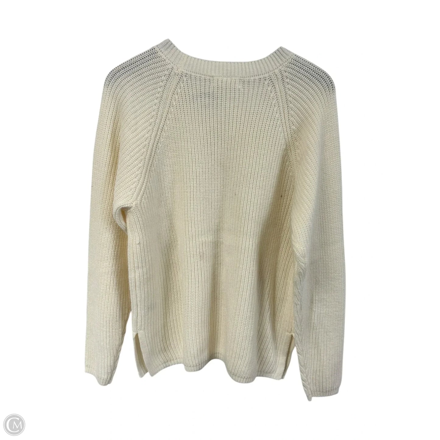 Sweater By 89th And Madison In Cream, Size: Xl