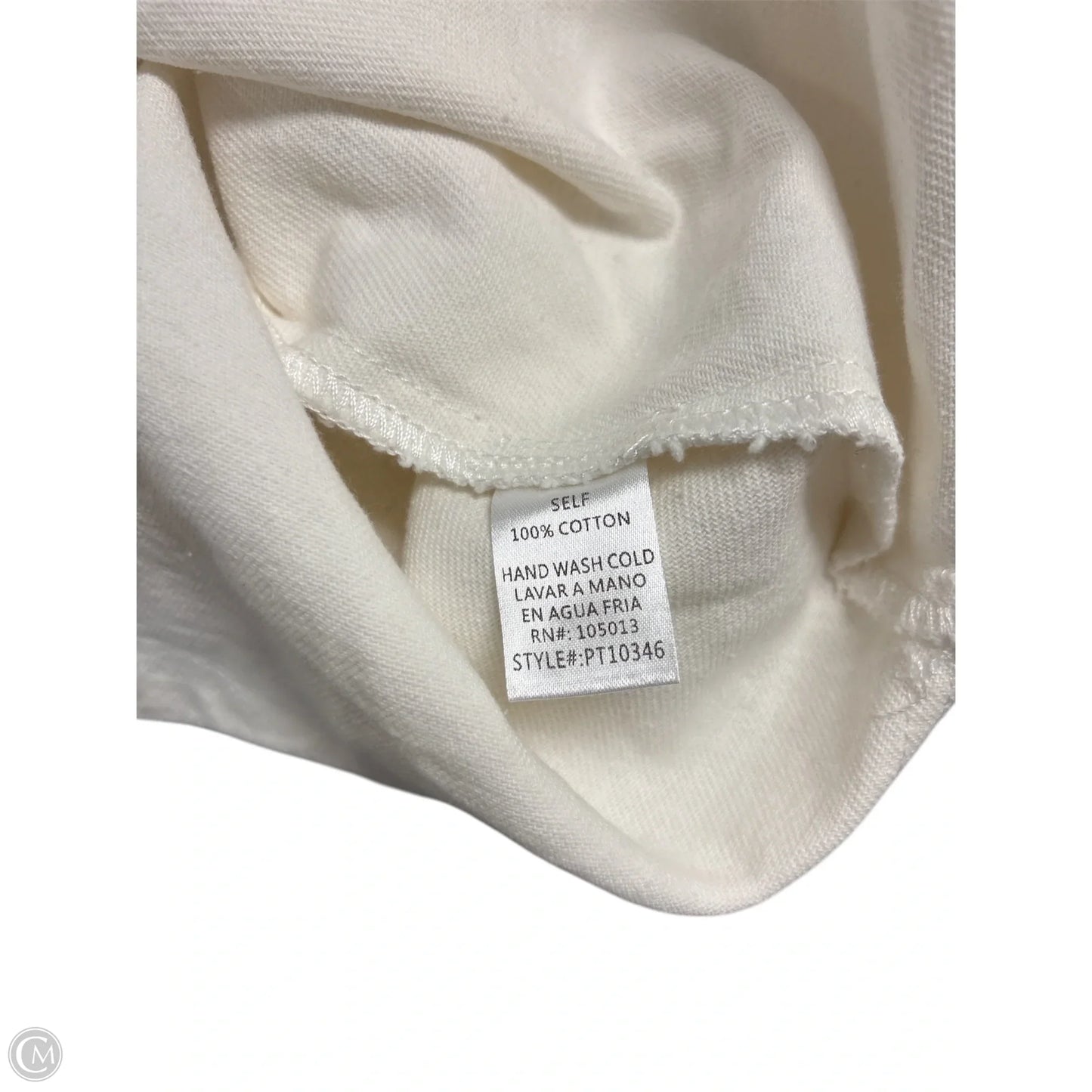 Jacket Denim By Savanna Jane In White Denim, Size: 2x