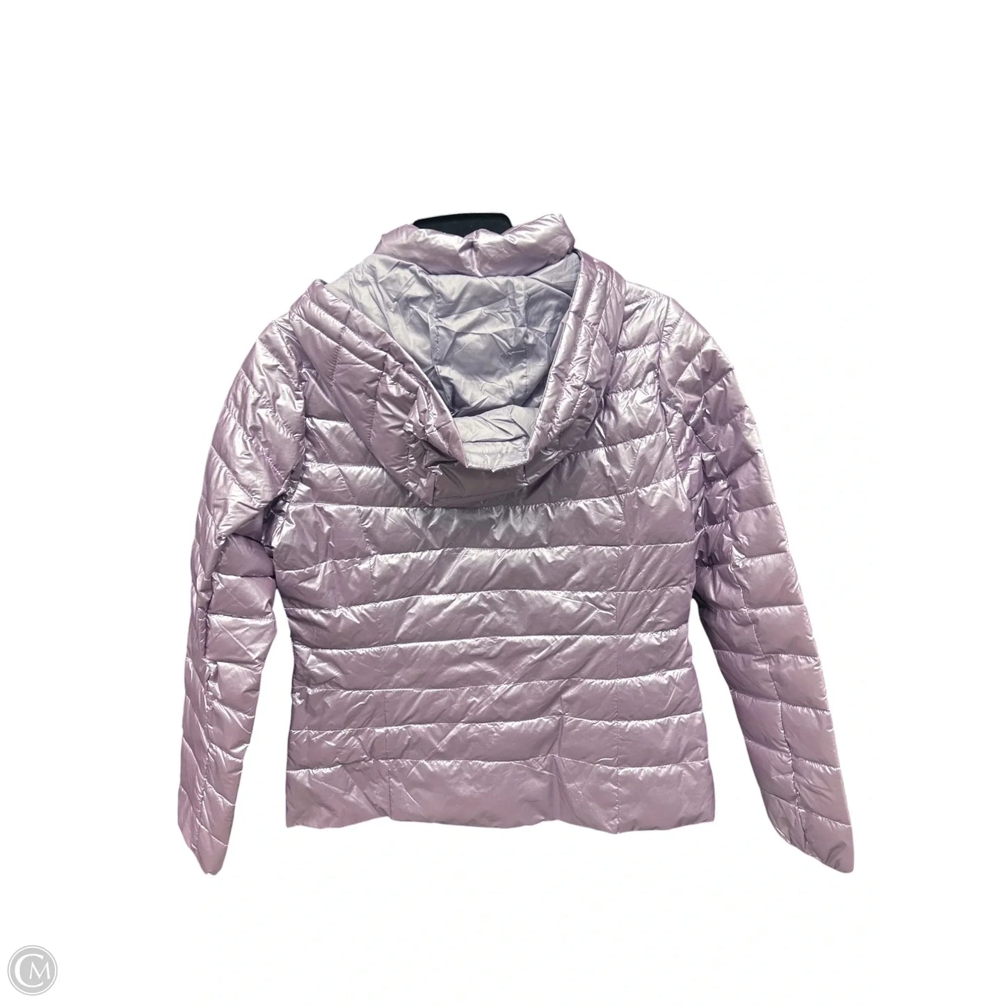 Coat Puffer & Quilted By Chic In Purple, Size: S