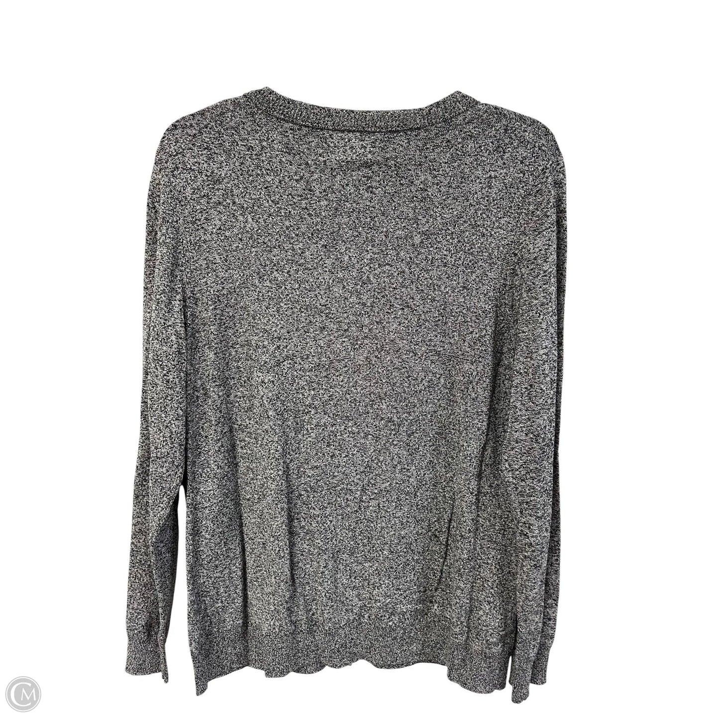 Cardigan By Calvin Klein In Black & White, Size: L
