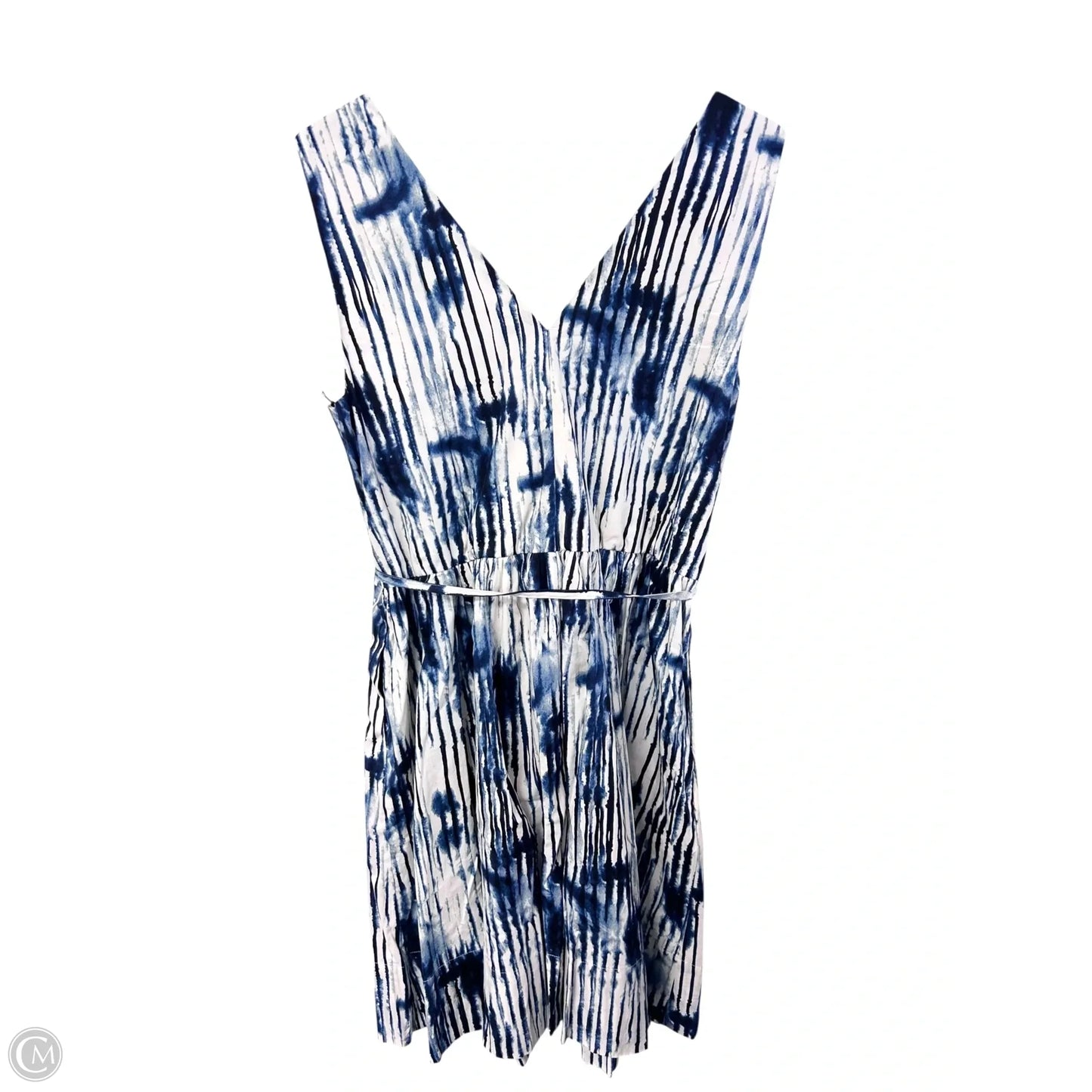 Dress Party Short By Simply Vera In Blue & White, Size: L