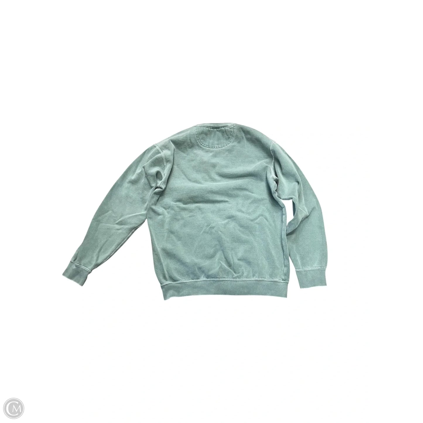 Sweatshirt Crewneck By Comfort Colors In Green, Size: S