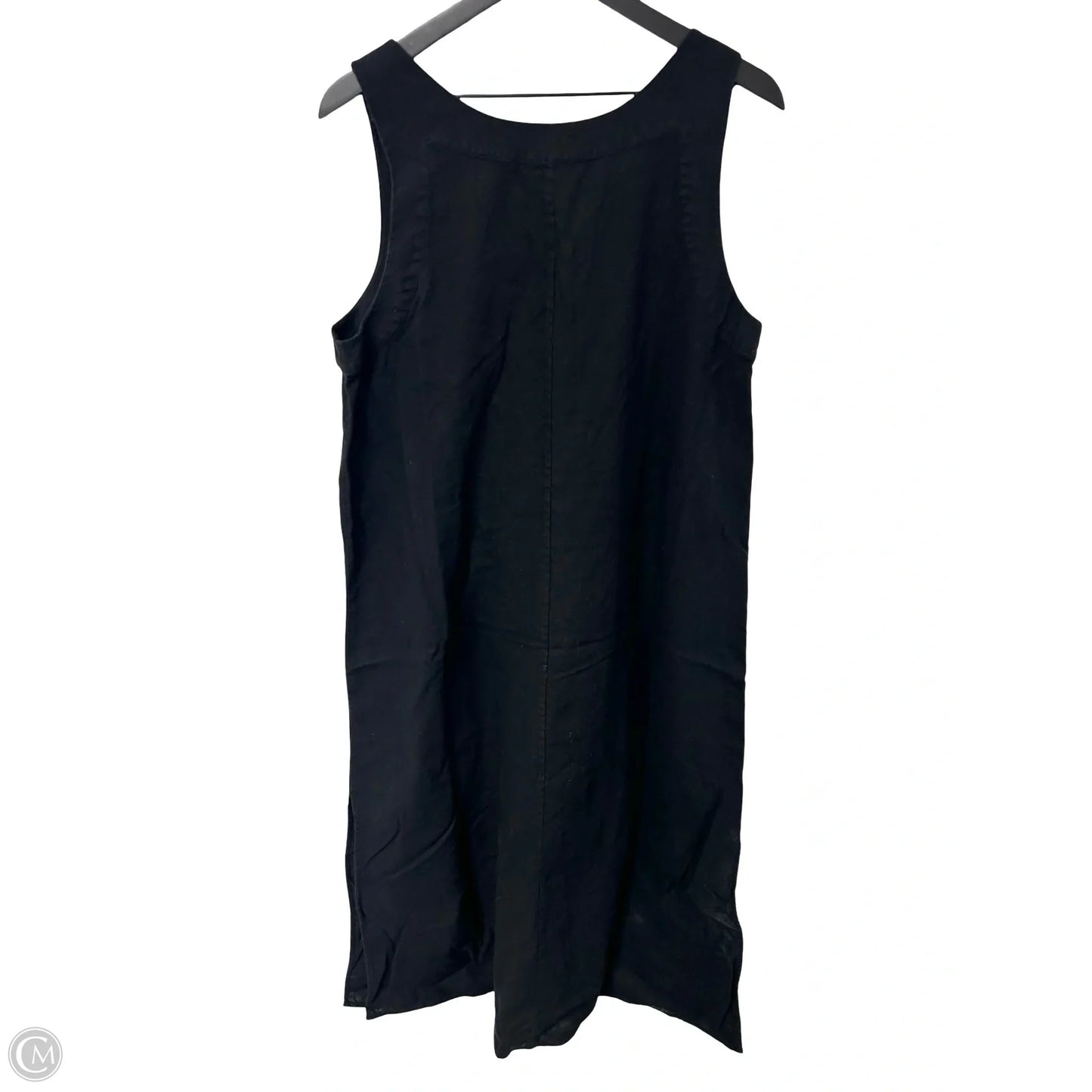 Dress Casual Midi By Dkny In Black, Size: Xl