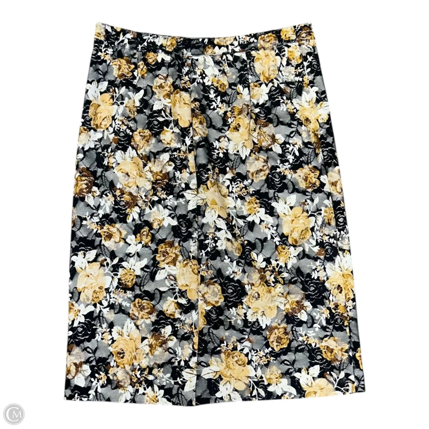 Skirt Mini & Short By Cme In Floral Print, Size: M