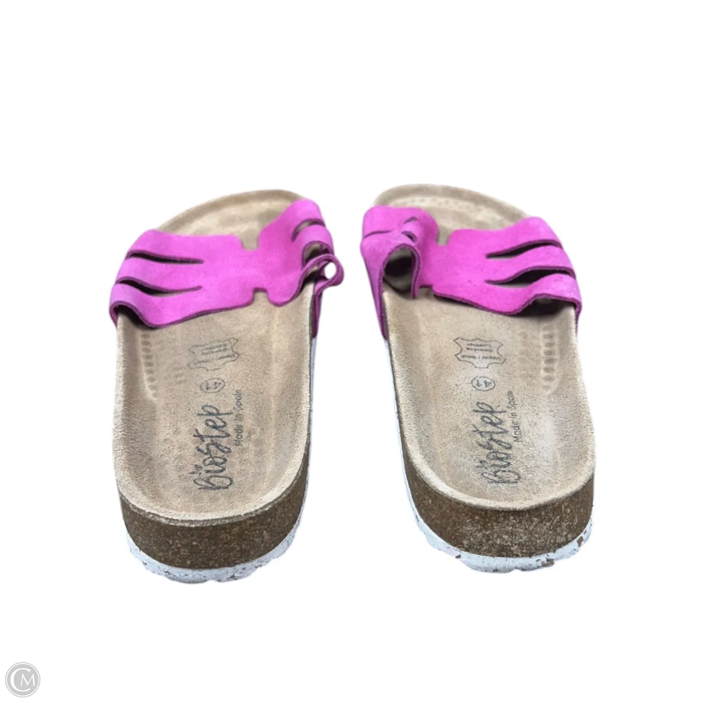 Sandals Flats By Clothes Mentor In Pink, Size: 10.5