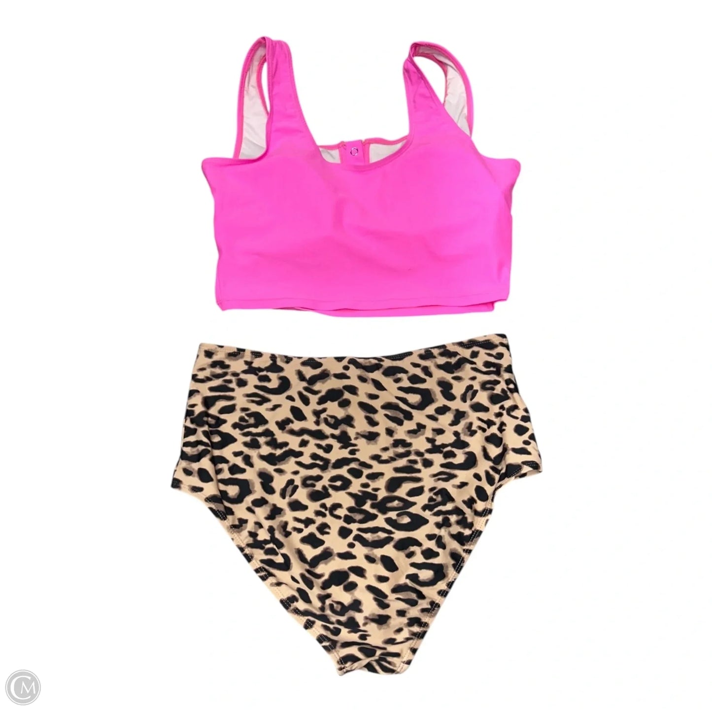 Swimsuit 2pc By Cmf In Leopard Print, Size: L