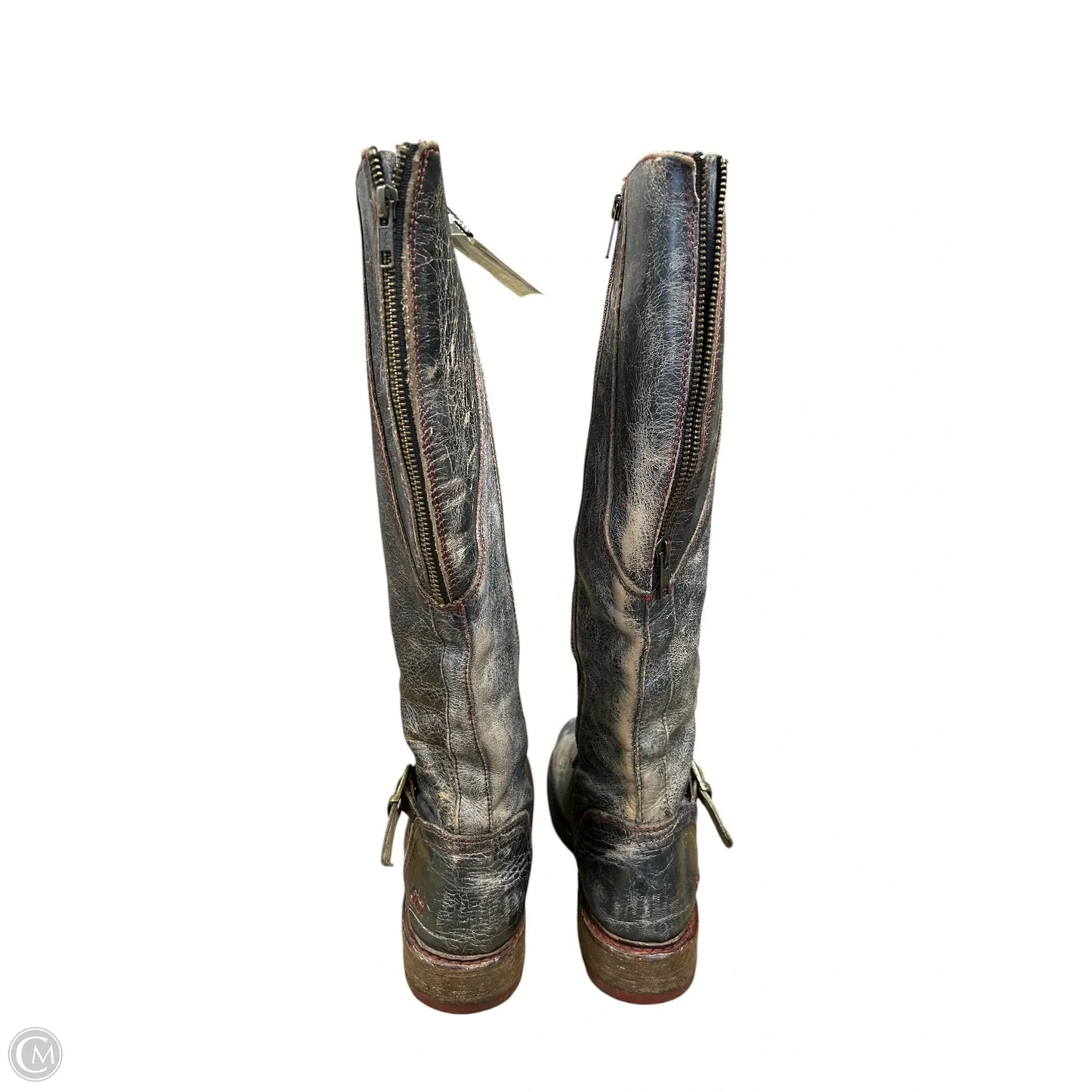 Boots Knee Flats By Bed Stu In Brown, Size: 7.5