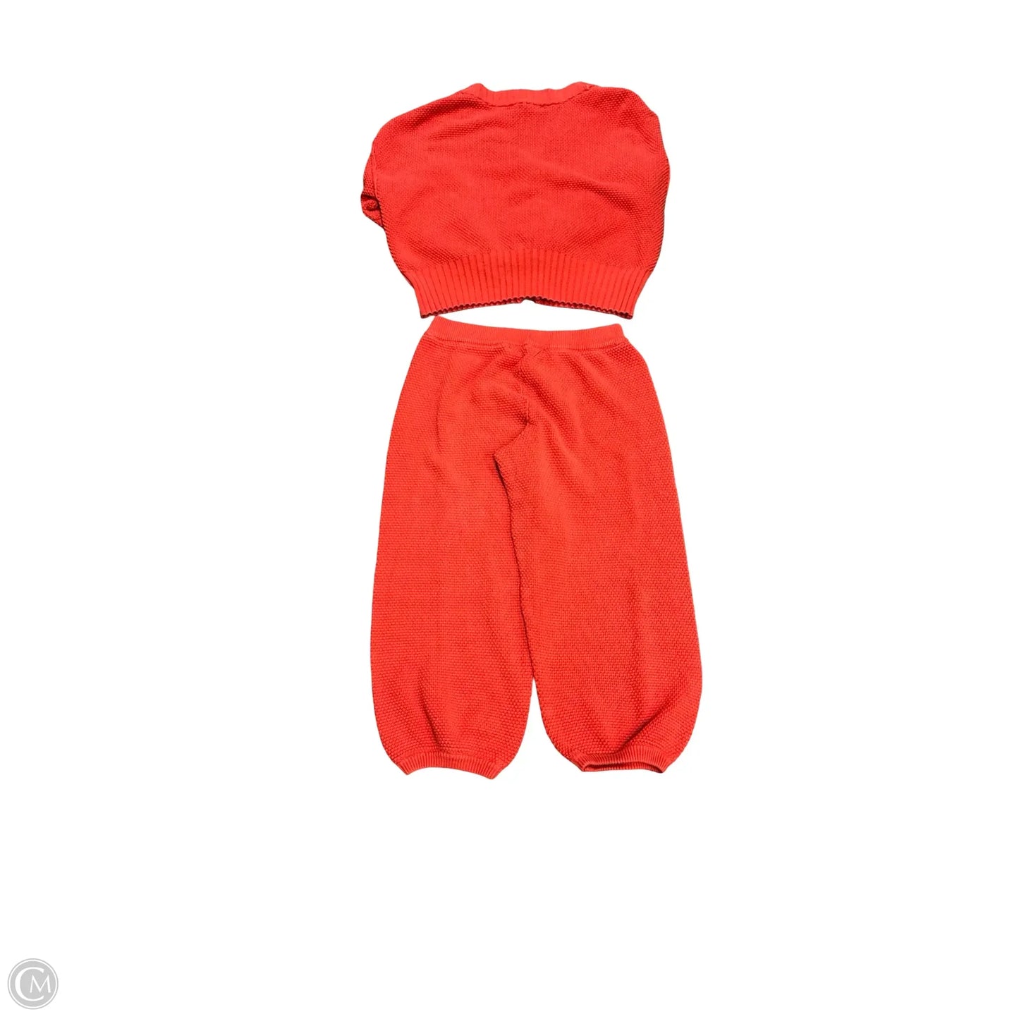 Pants Set 2pc By Free People In Orange, Size: S