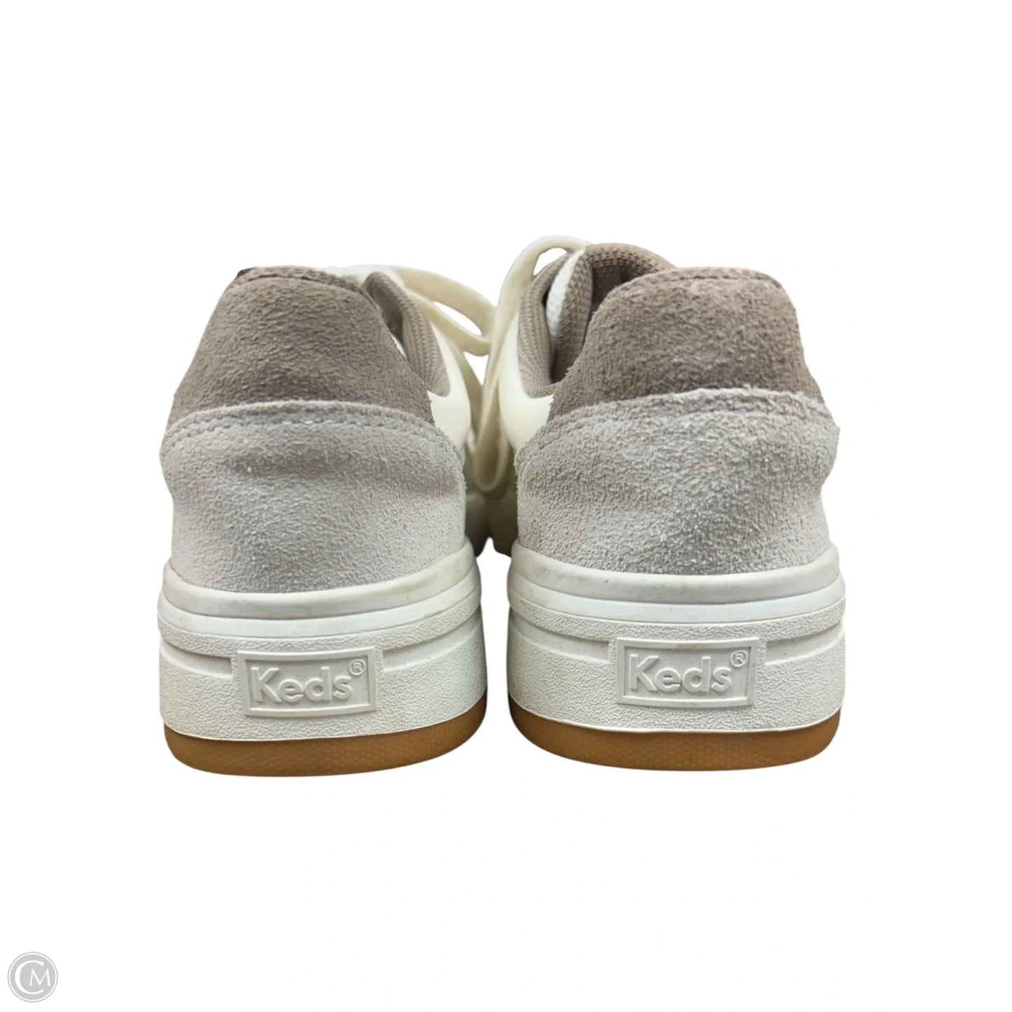 Shoes Sneakers By Keds In Cream, Size: 8
