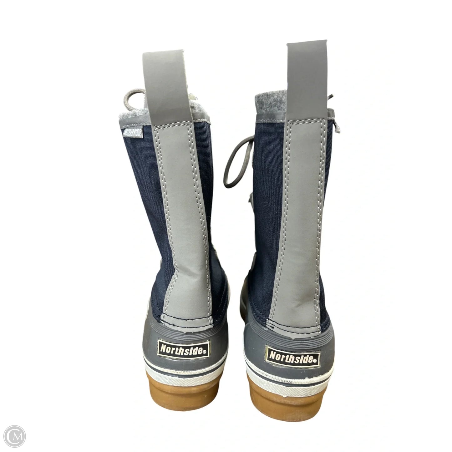 Boots Snow By Cme In Navy, Size: 9