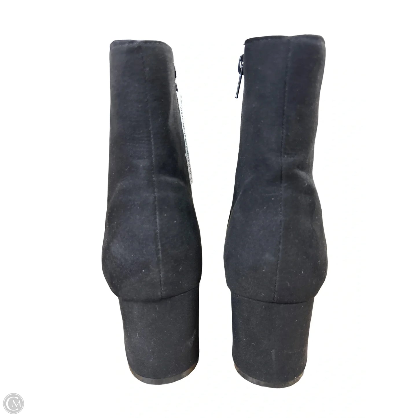 Boots Ankle Heels By Sugar In Black, Size: 9