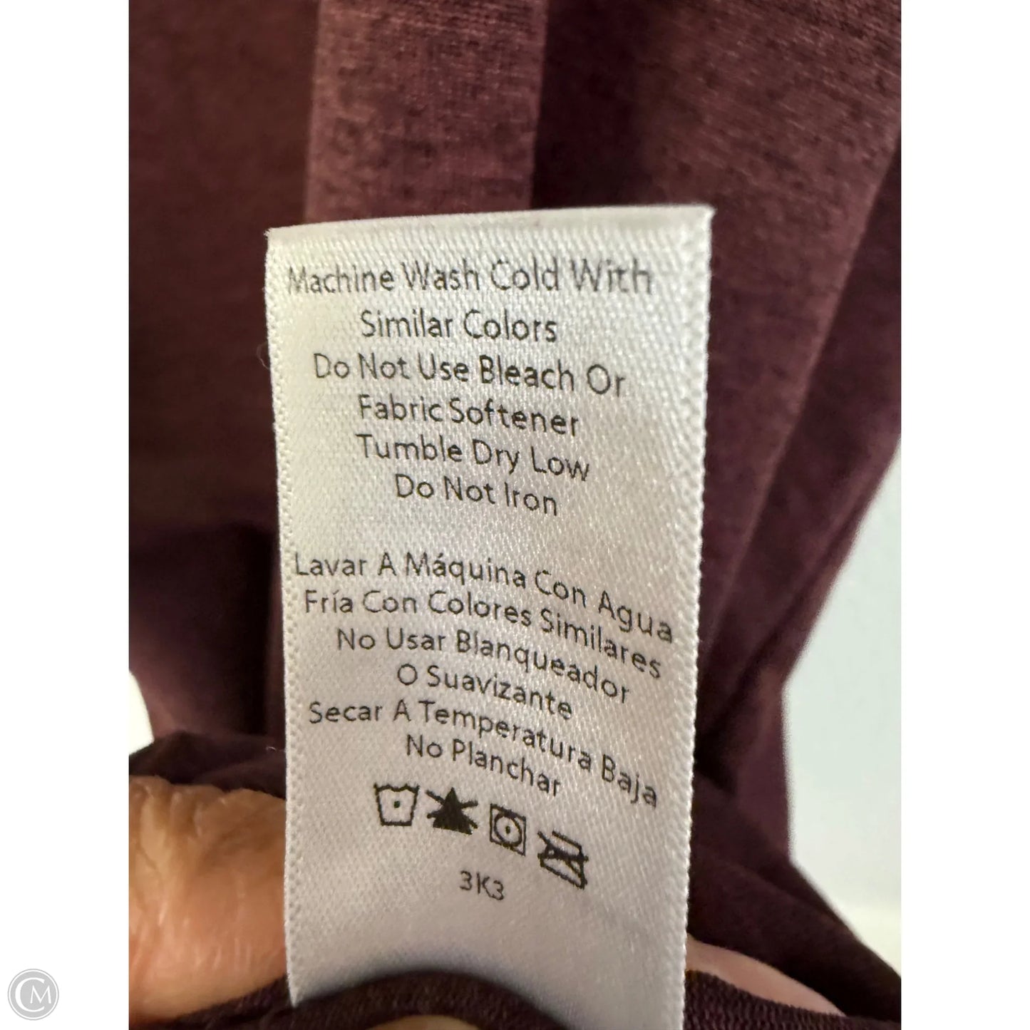 Athletic Tank Top By Athletic Works In Red, Size: L