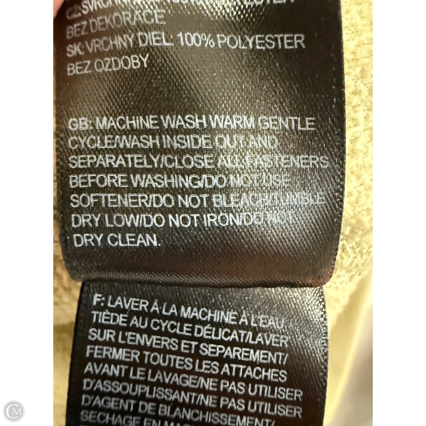 Sweatshirt Collar By The North Face In Green, Size: M