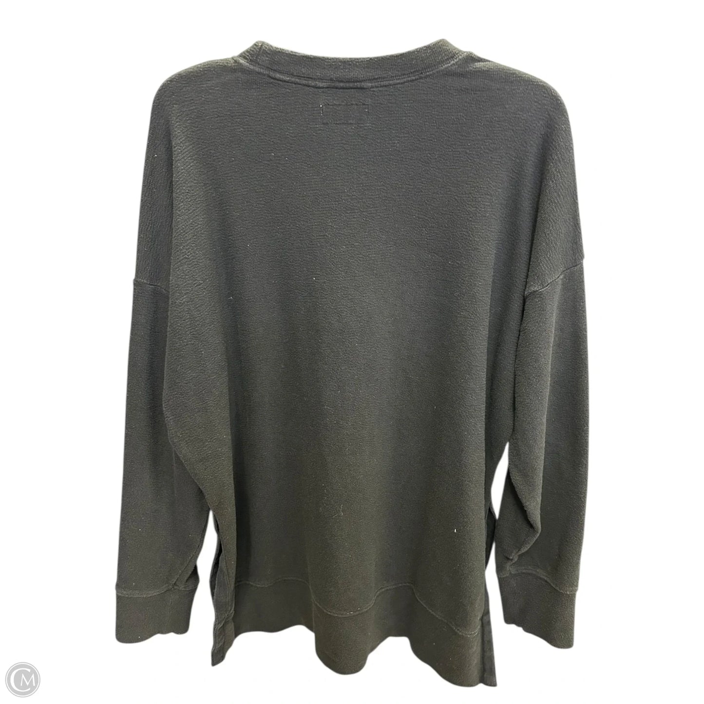 Sweatshirt Crewneck By Aerie In Black, Size: M
