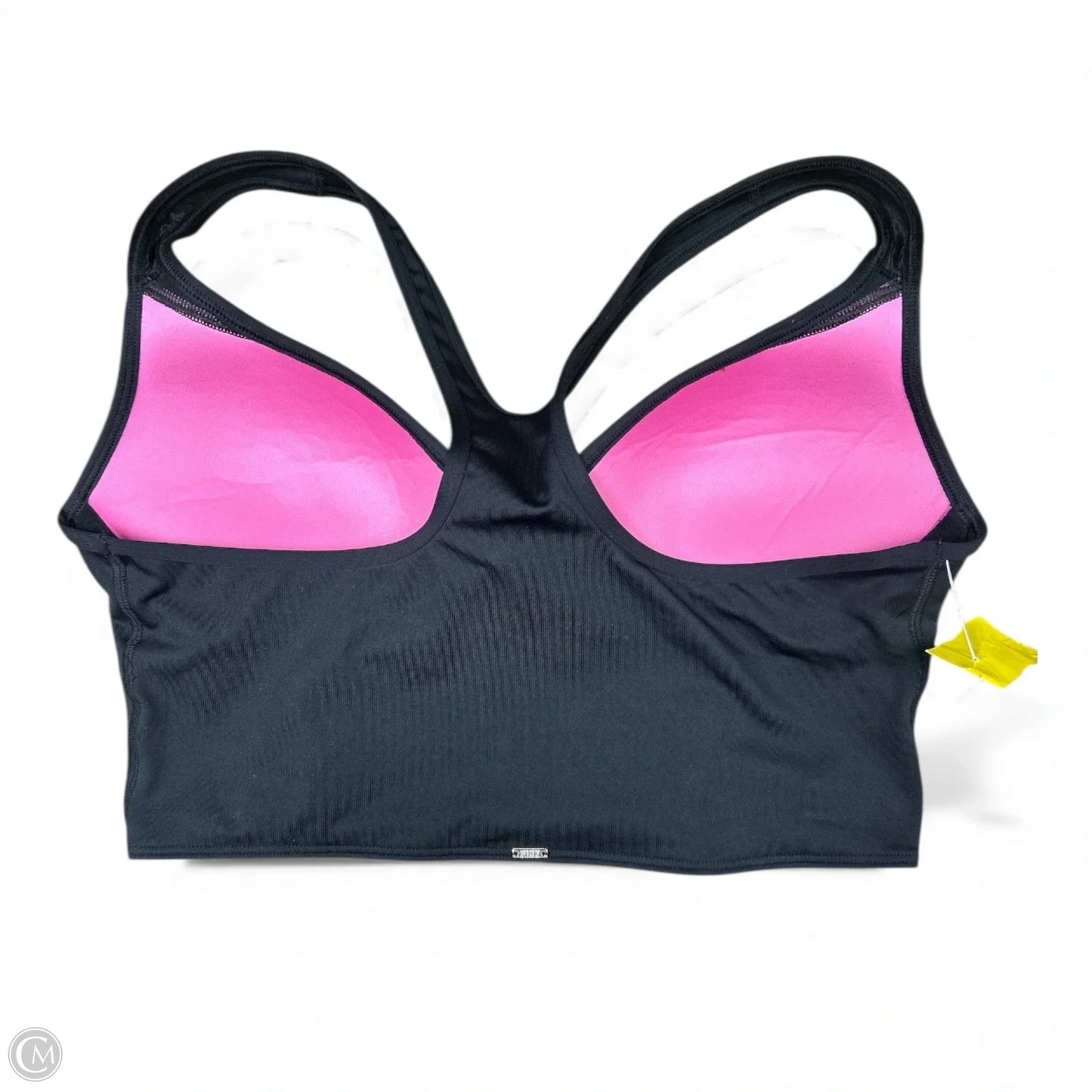 Athletic Bra By Pink In Black, Size: L