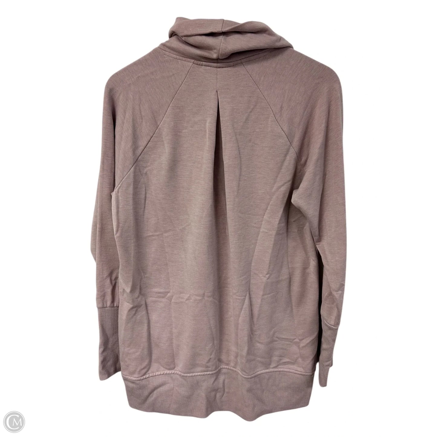 Athletic Sweatshirt Collar By Rbx In Pink, Size: M