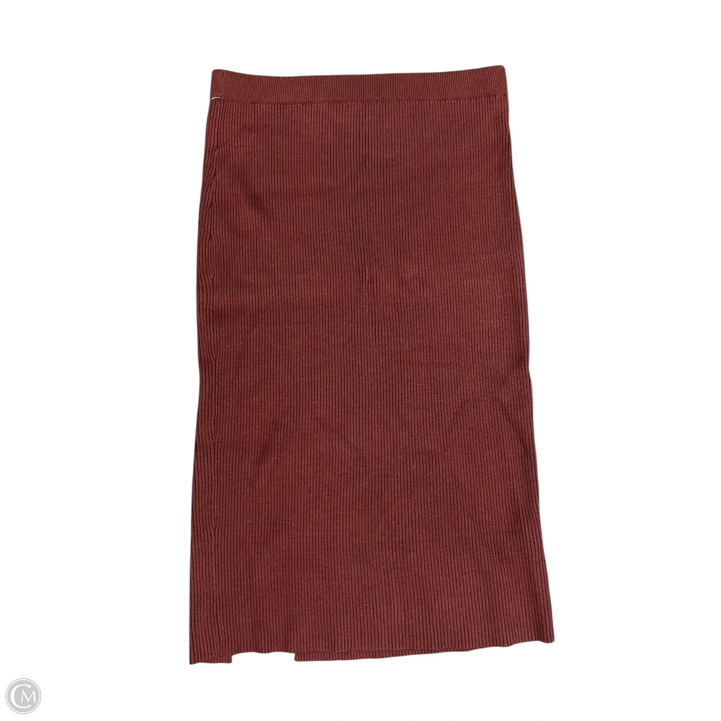 Skirt Midi By Abercrombie And Fitch In Brown, Size: M