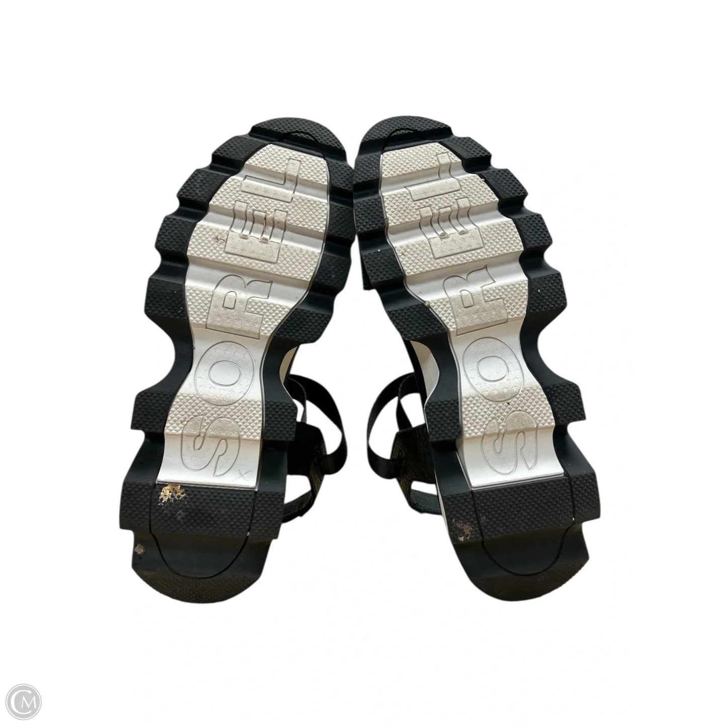 Sandals Flats By Sorel In Black, Size: 10.5