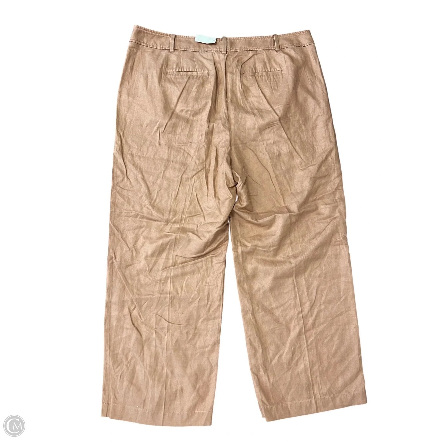 Pants Wide Leg By Talbots In Brown, Size: 20