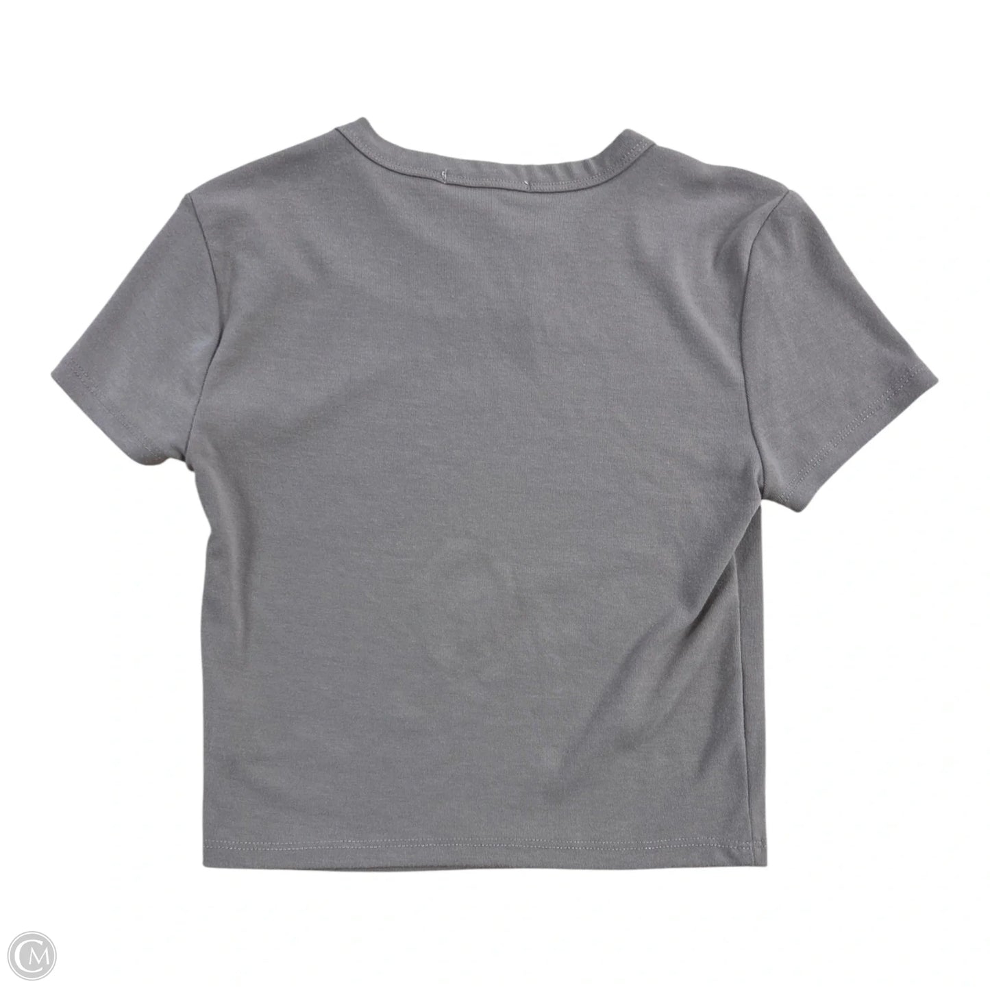Top Short Sleeve Basic By Pink Rose In Brown, Size: S