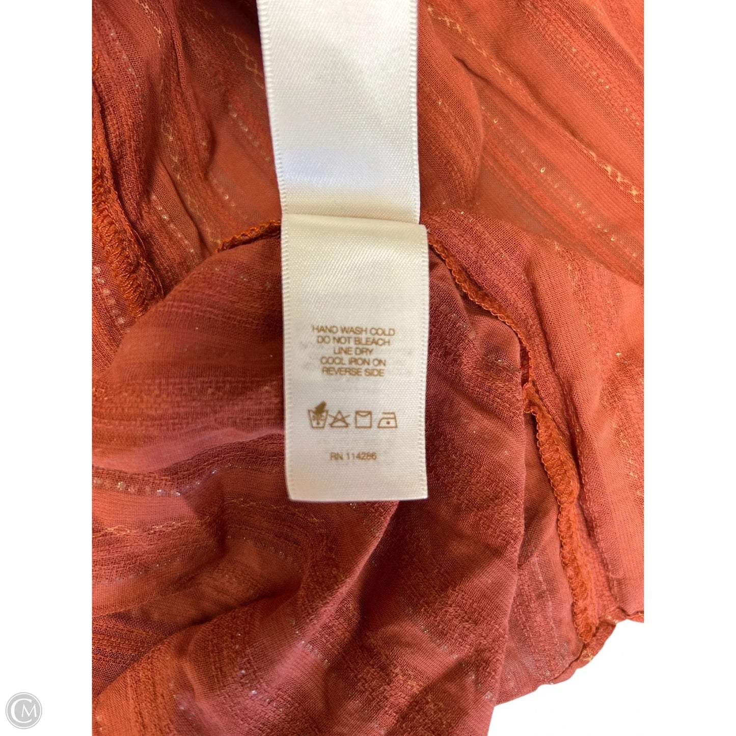 Dress Designer By Frye In Orange, Size: Xs