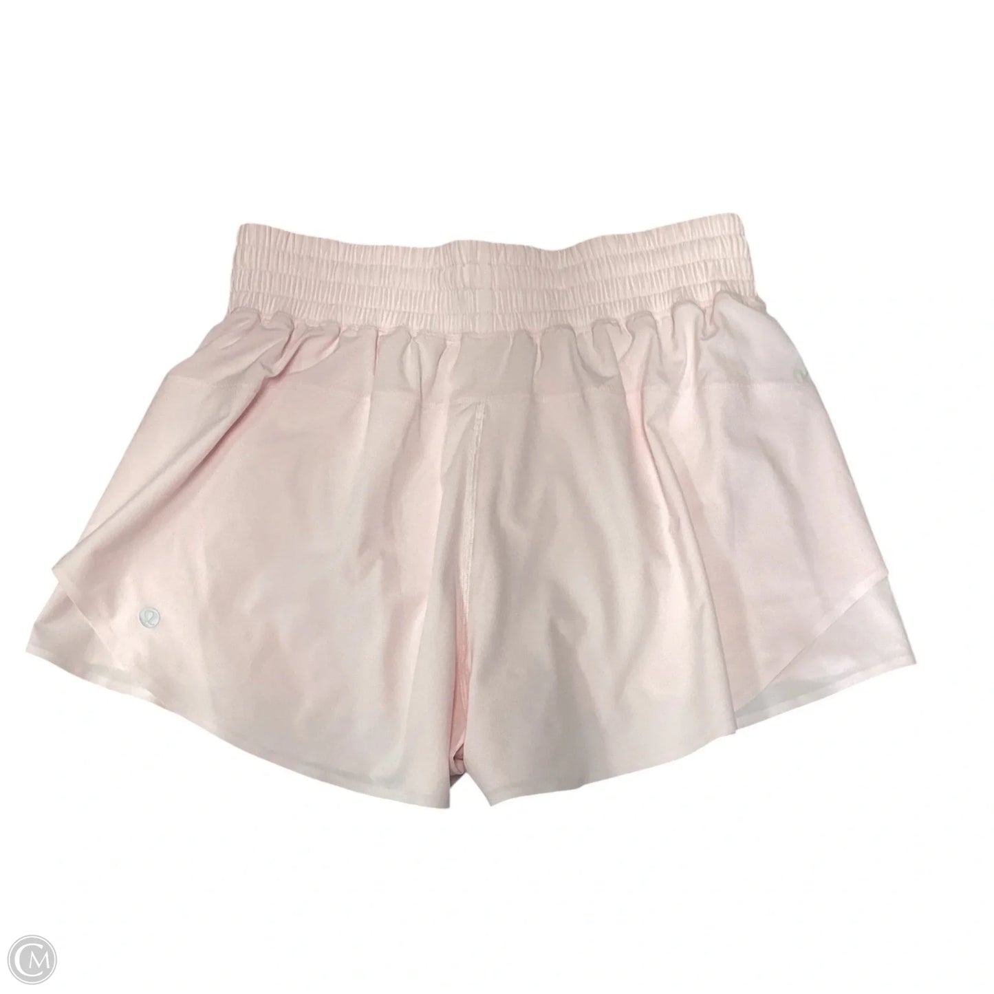 Athletic Shorts By Lululemon In Pink, Size: M