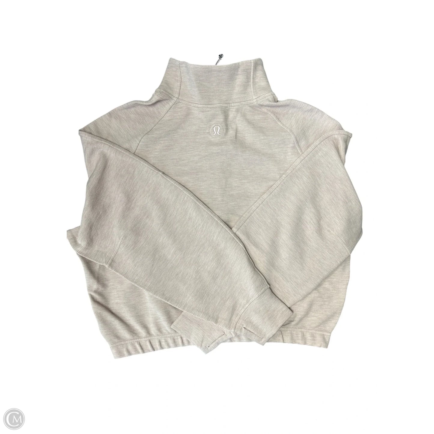 Athletic Sweatshirt Collar By Lululemon In Pink, Size: Xl