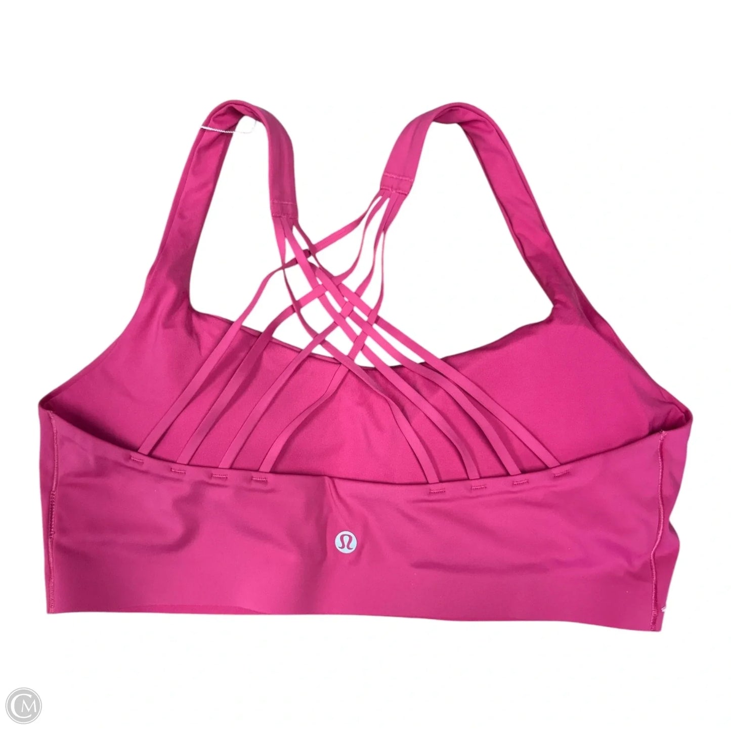 Athletic Bra By Lululemon In Pink, Size: L