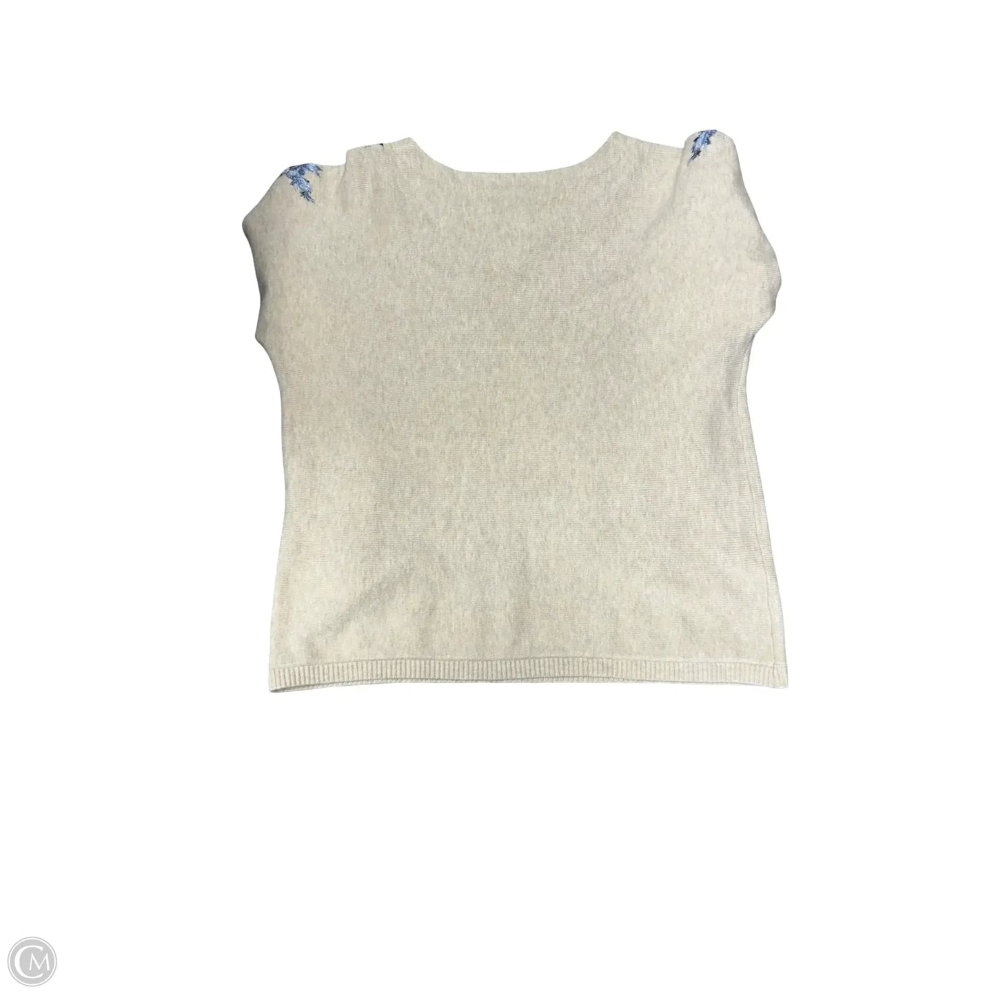 Sweater By Chicos In Floral Print, Size: S