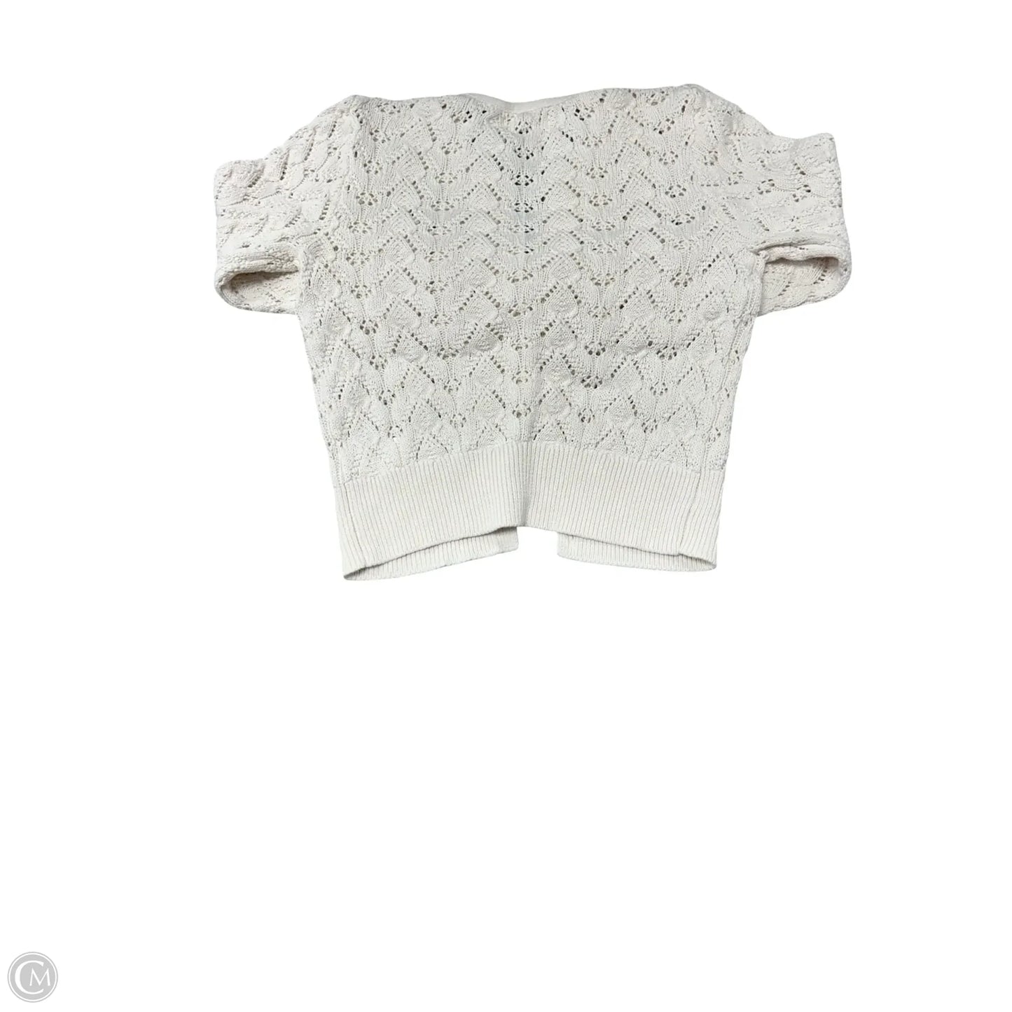 Sweater Cardigan By Free People In White, Size: M