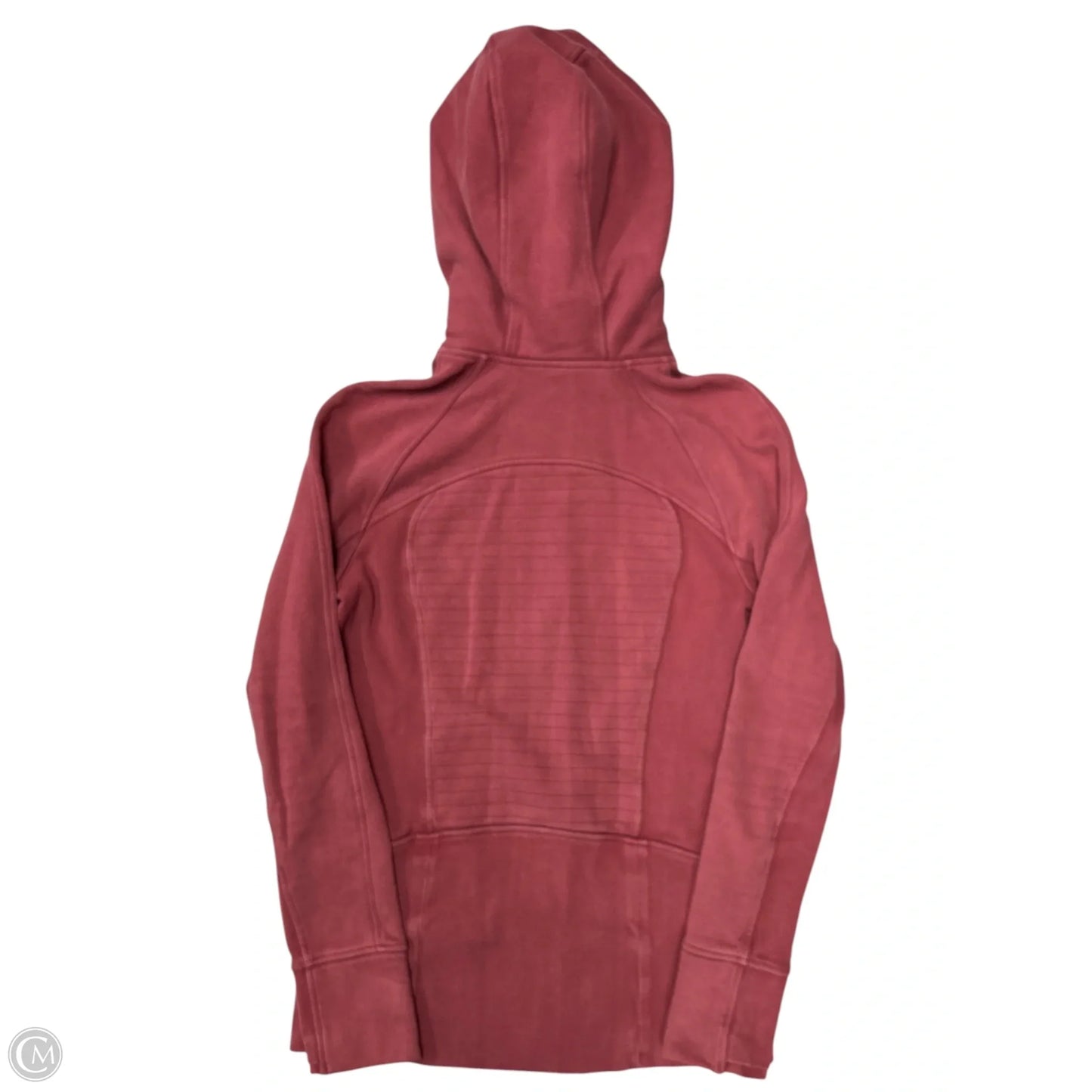Athletic Sweatshirt Hoodie By Lululemon In Red, Size: 6