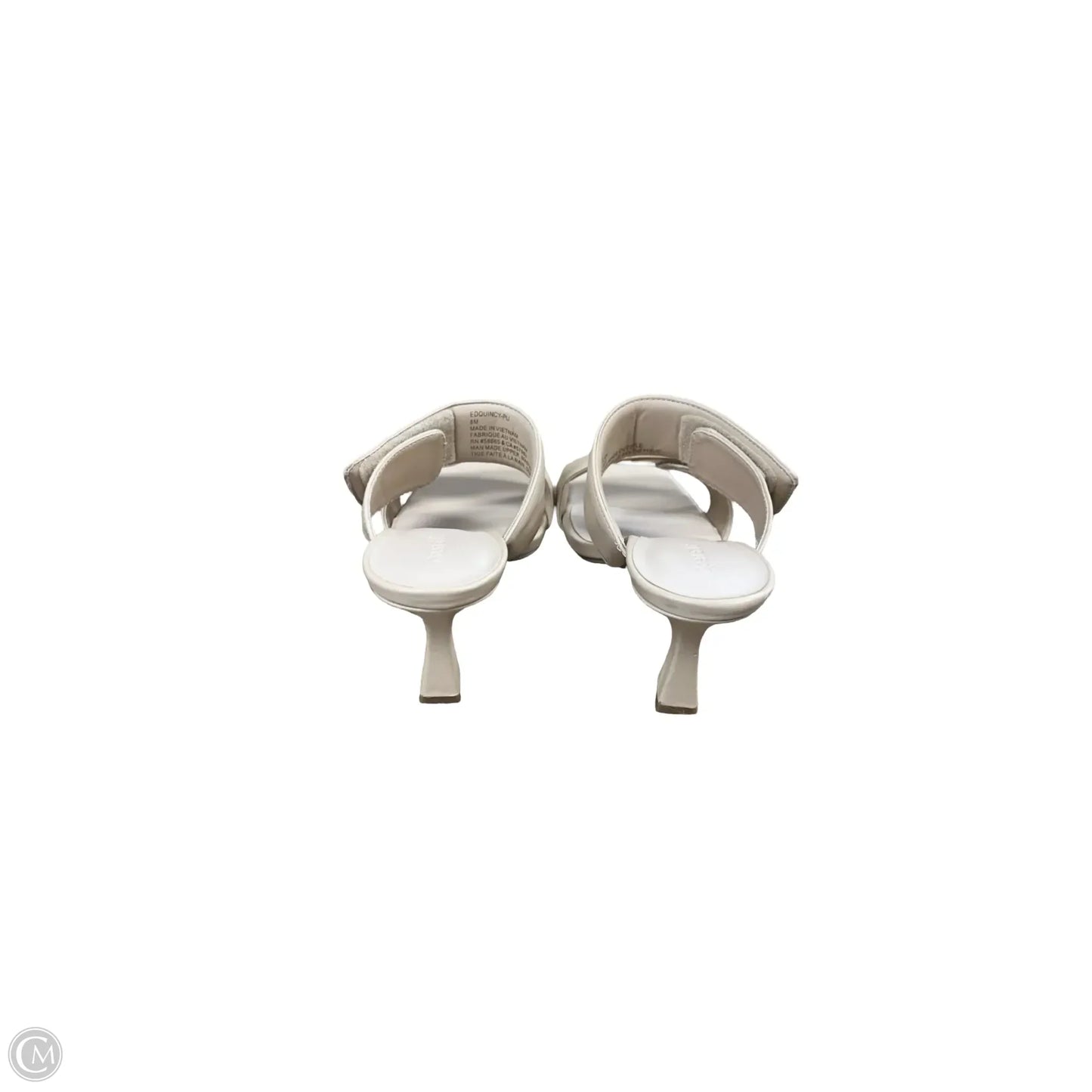 Sandals Heels Kitten By Open Edit In Tan, Size: 8