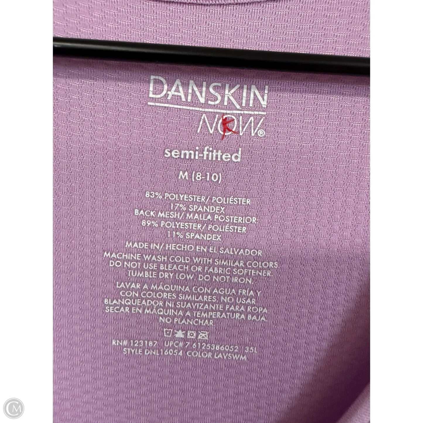 Athletic Tank Top By Danskin Now In Purple, Size: M