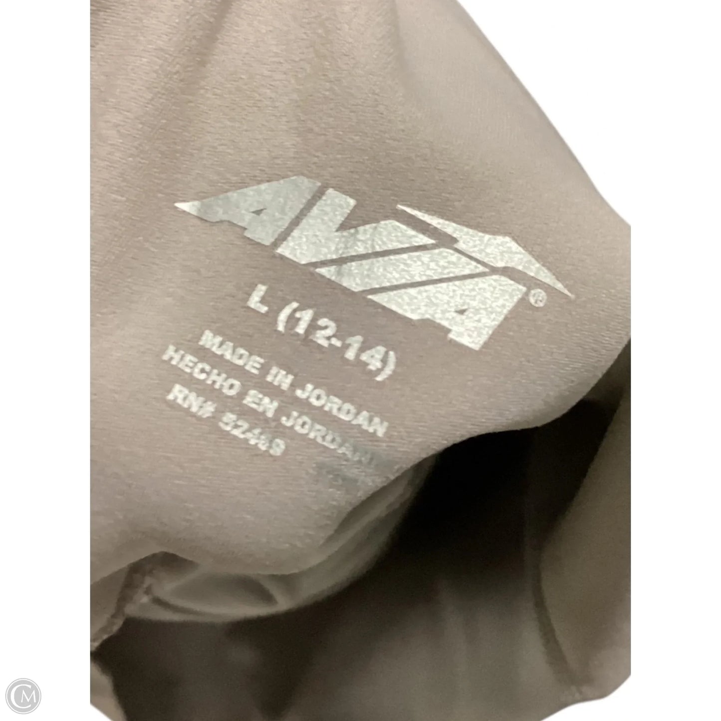 Athletic Pants By Avia In Grey, Size: L