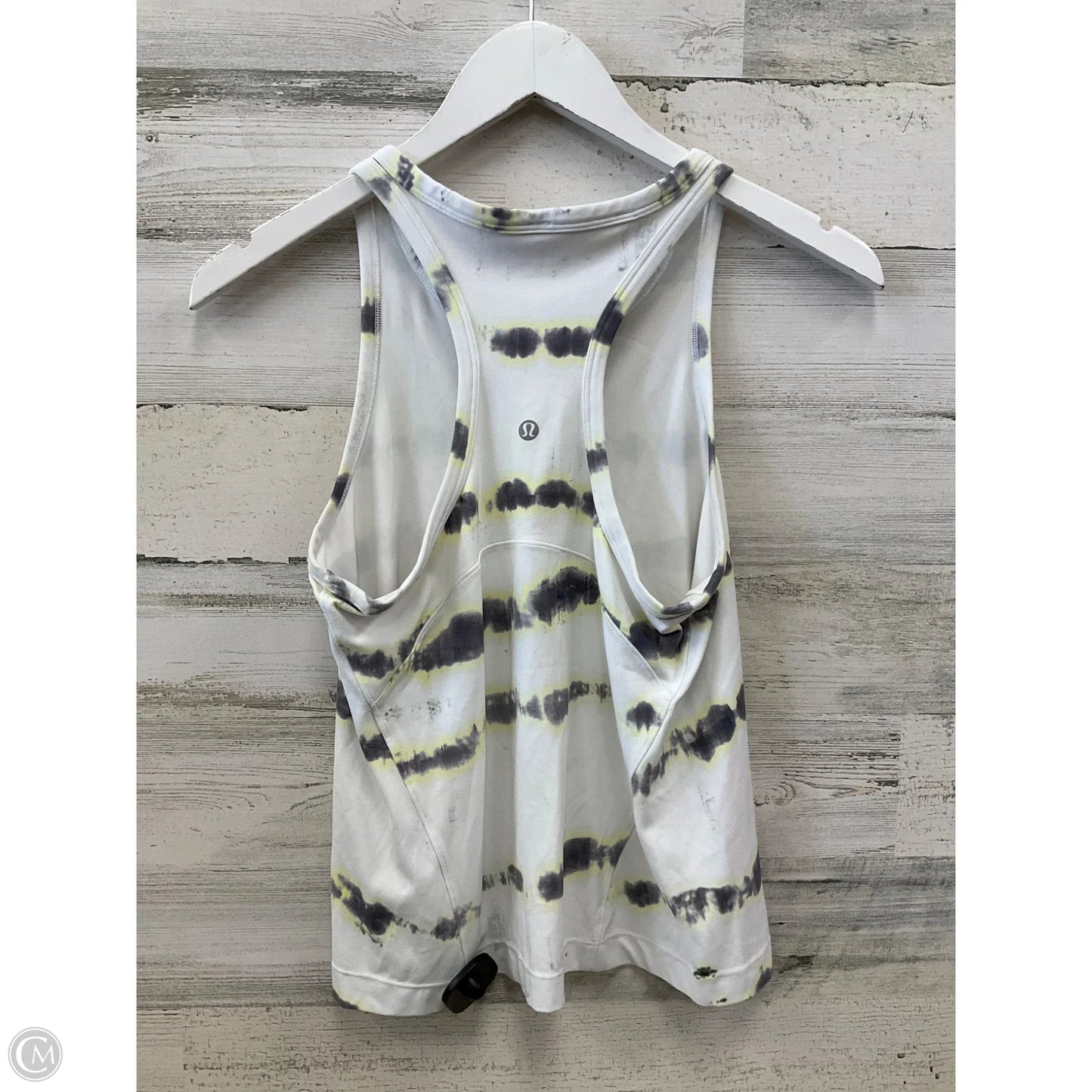 Athletic Tank Top By Lululemon In White, Size: M