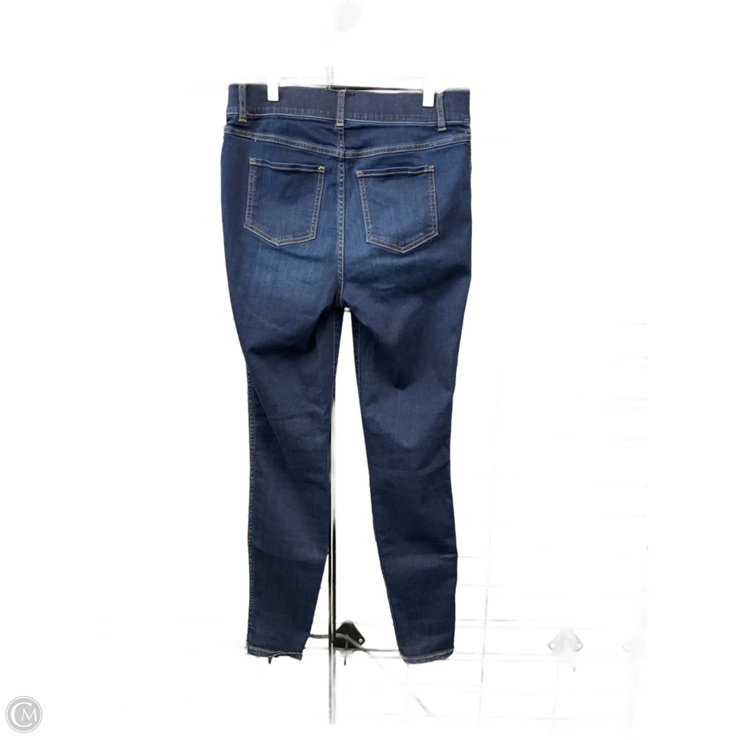 Jeans Jeggings By Spanx In Blue Denim, Size: 8