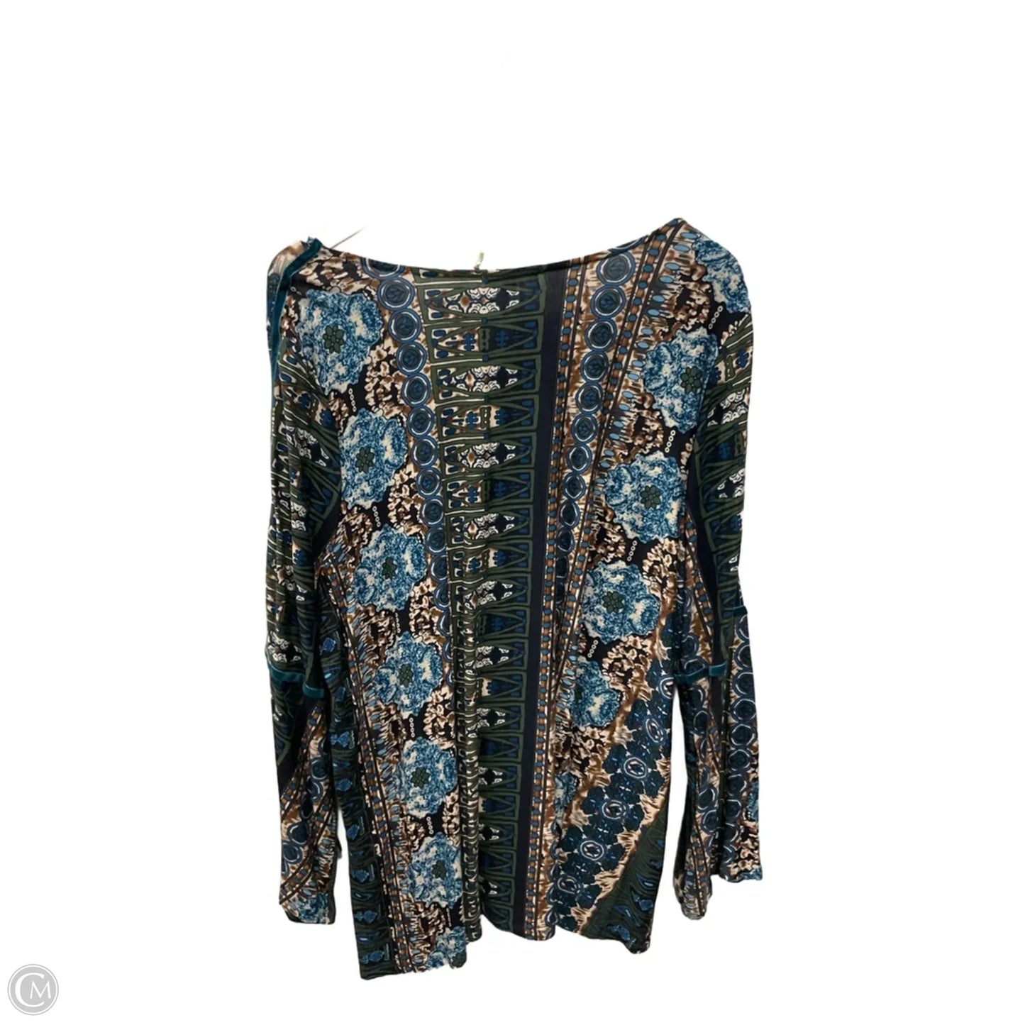 Top Long Sleeve By Ava James In Multi-colored, Size: 3x