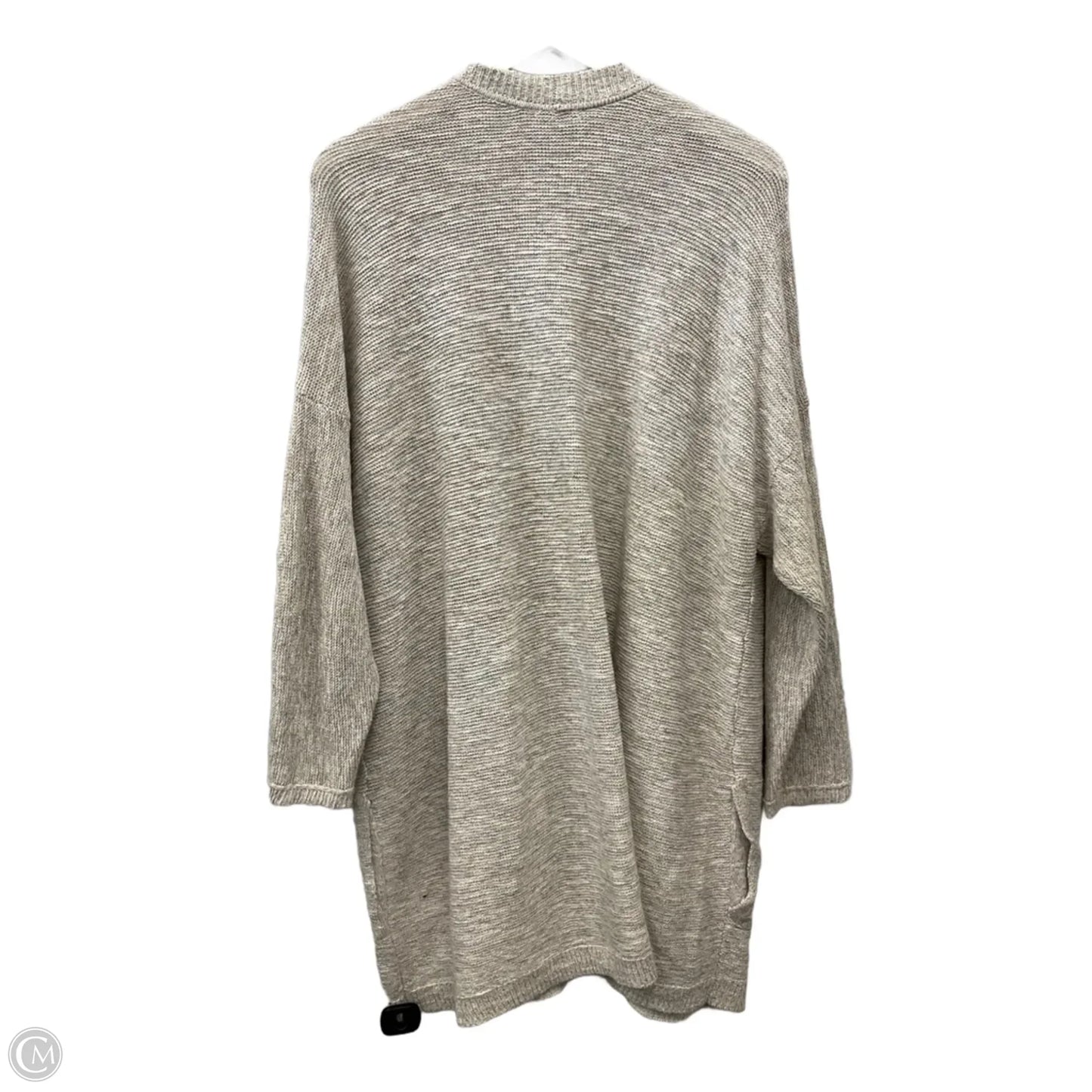 Sweater Cardigan By Pure Jill In Cream, Size: Xlp