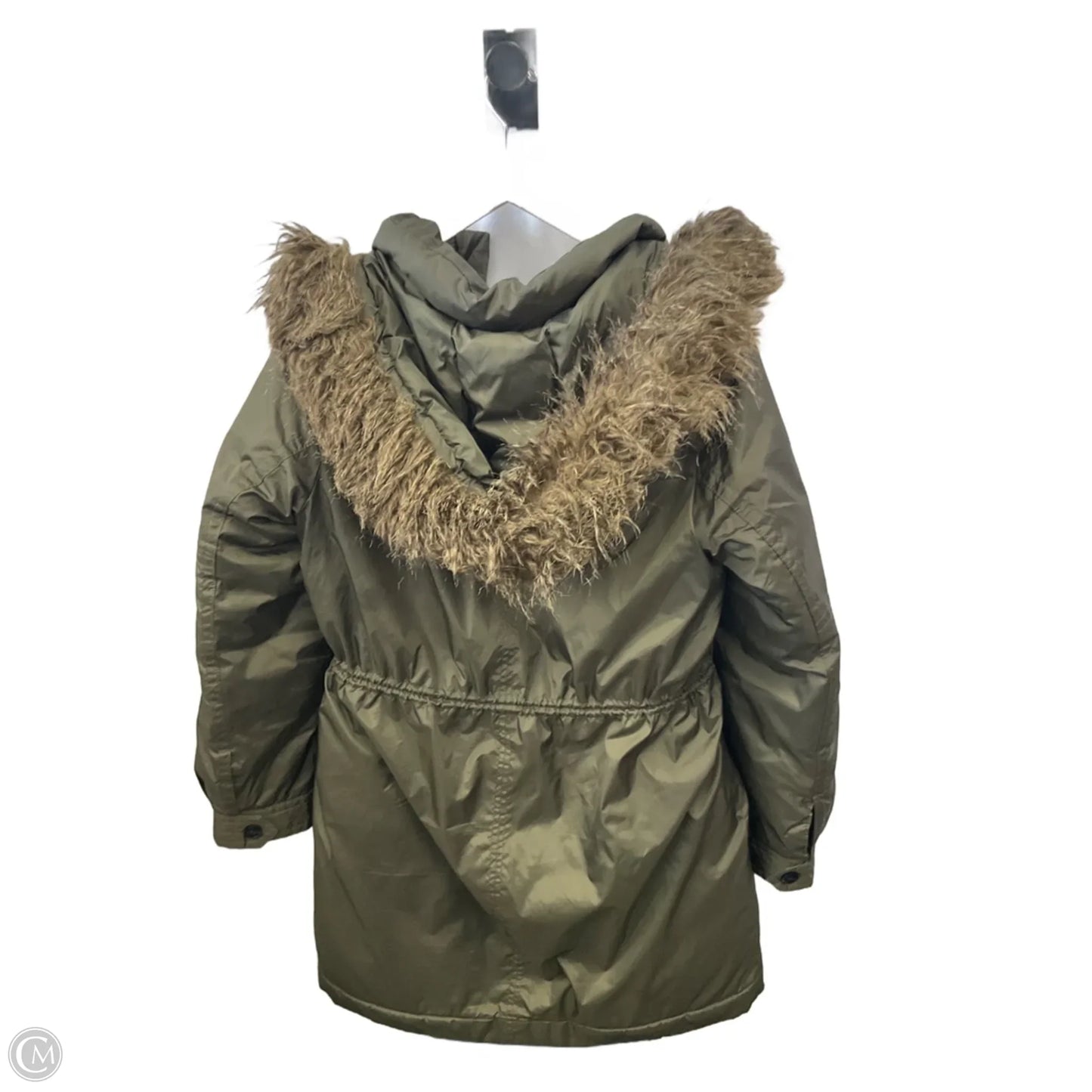 Jacket Puffer & Quilted By Banana Republic In Green, Size: M