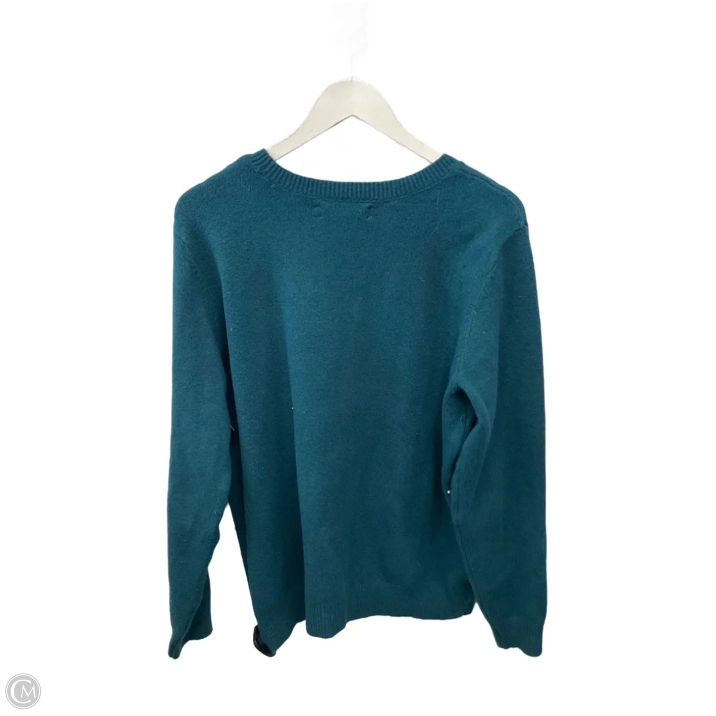 Sweater By Loft In Teal, Size: Xl